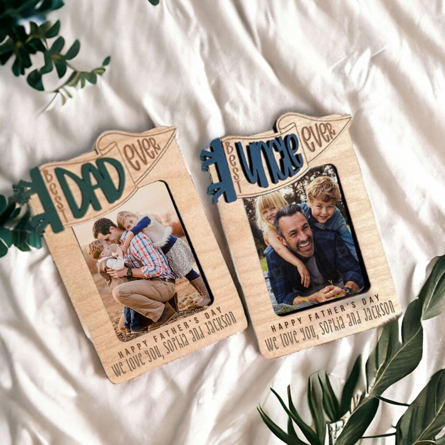 Favorite Dad - Personalized Father's Day Car Visor Clip