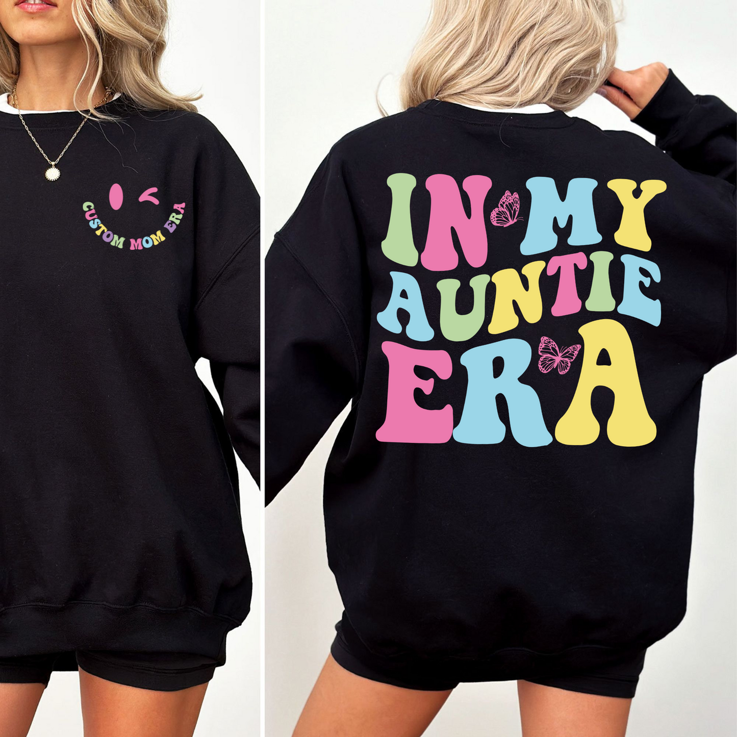 Tantenzeit - Personalisierter Sweatshirt für Tanten