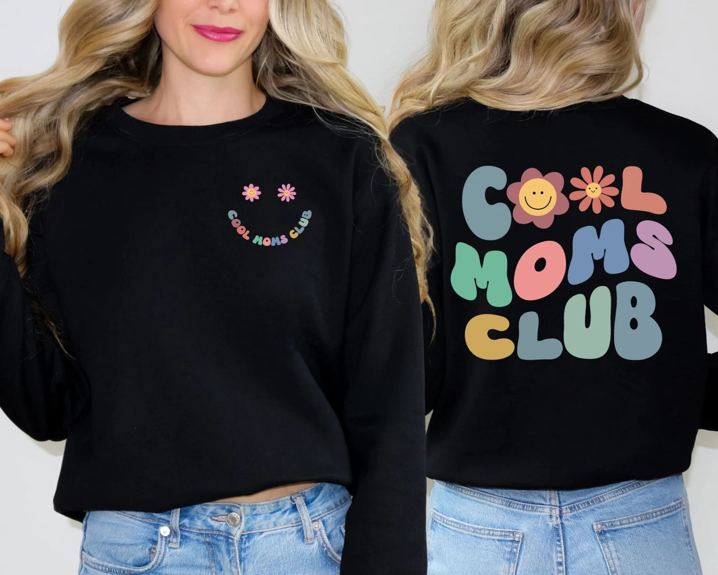 Cool Moms Club Sweatshirt, Muttertagsgeschenk