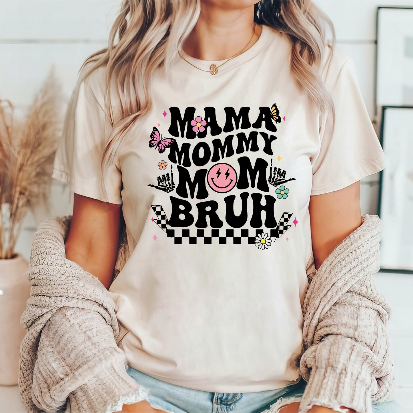MAMA mommy mom BRUH Shirt, Bruh Shirt, Mom Bruh Tee, Funny Mom Tee