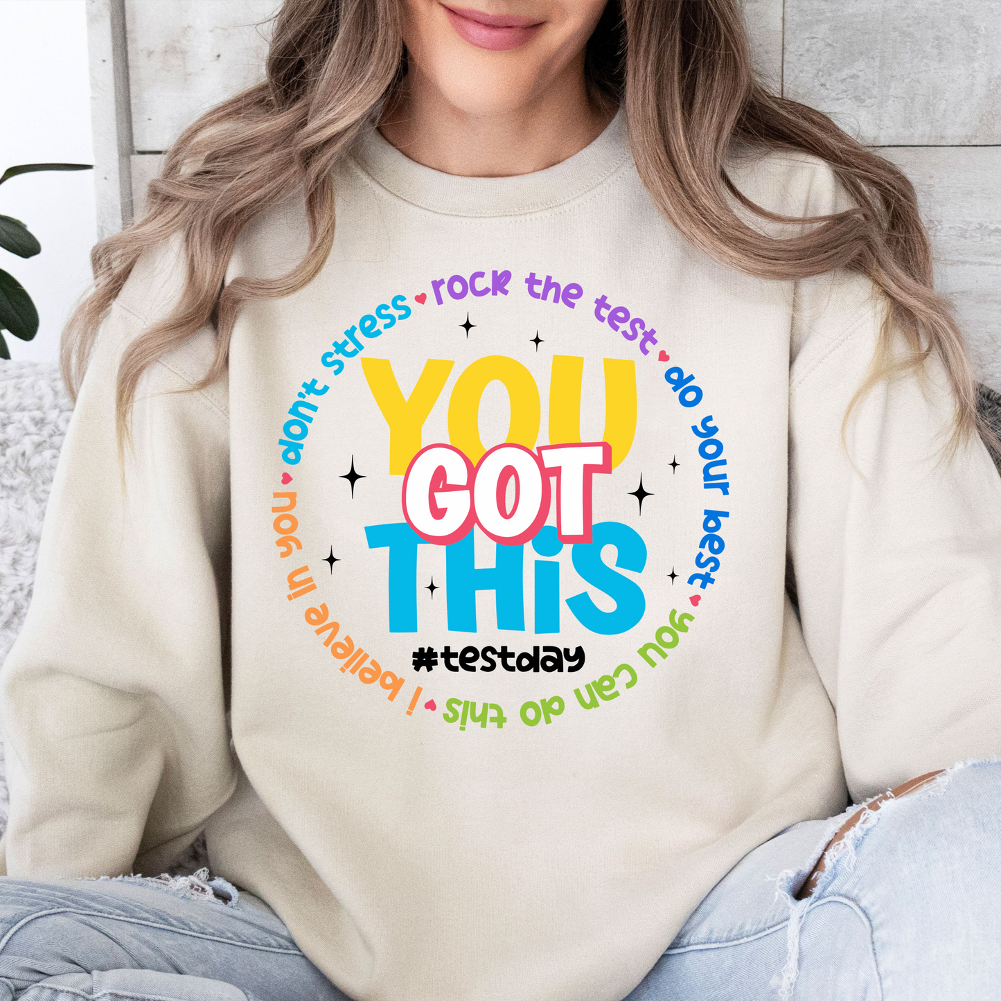 You Got This - Motivational Exam Day Teacher Encouragement
