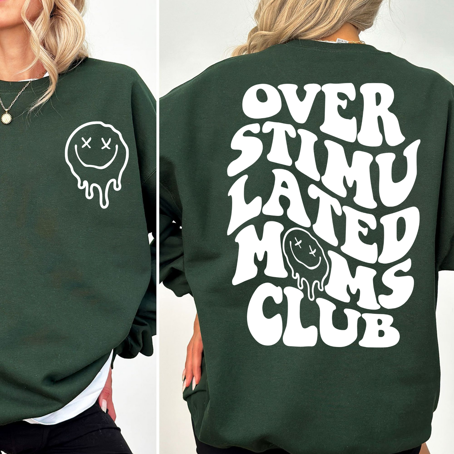 Überforderte Mütter Club Sweatshirt - Geschenk für Multitasking-Mütter