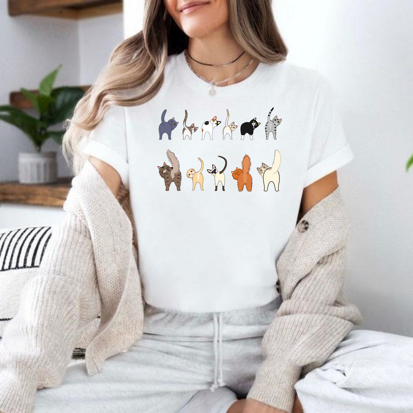 Katzenliebhaber Sweatshirt – Ideales Geschenk für Katzenmamas