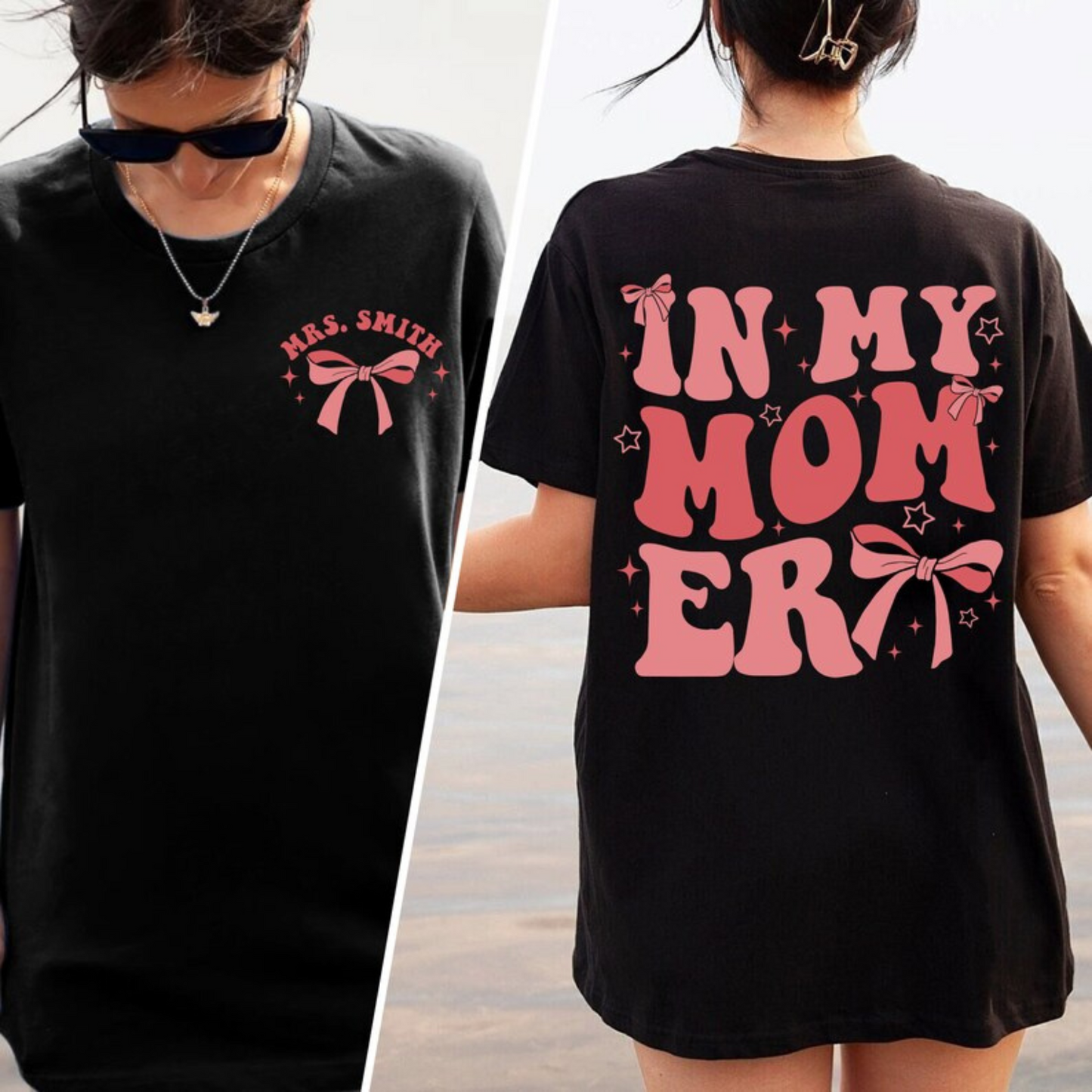 Personalisiertes Damen-T-Shirt - Geschenk für Mütter