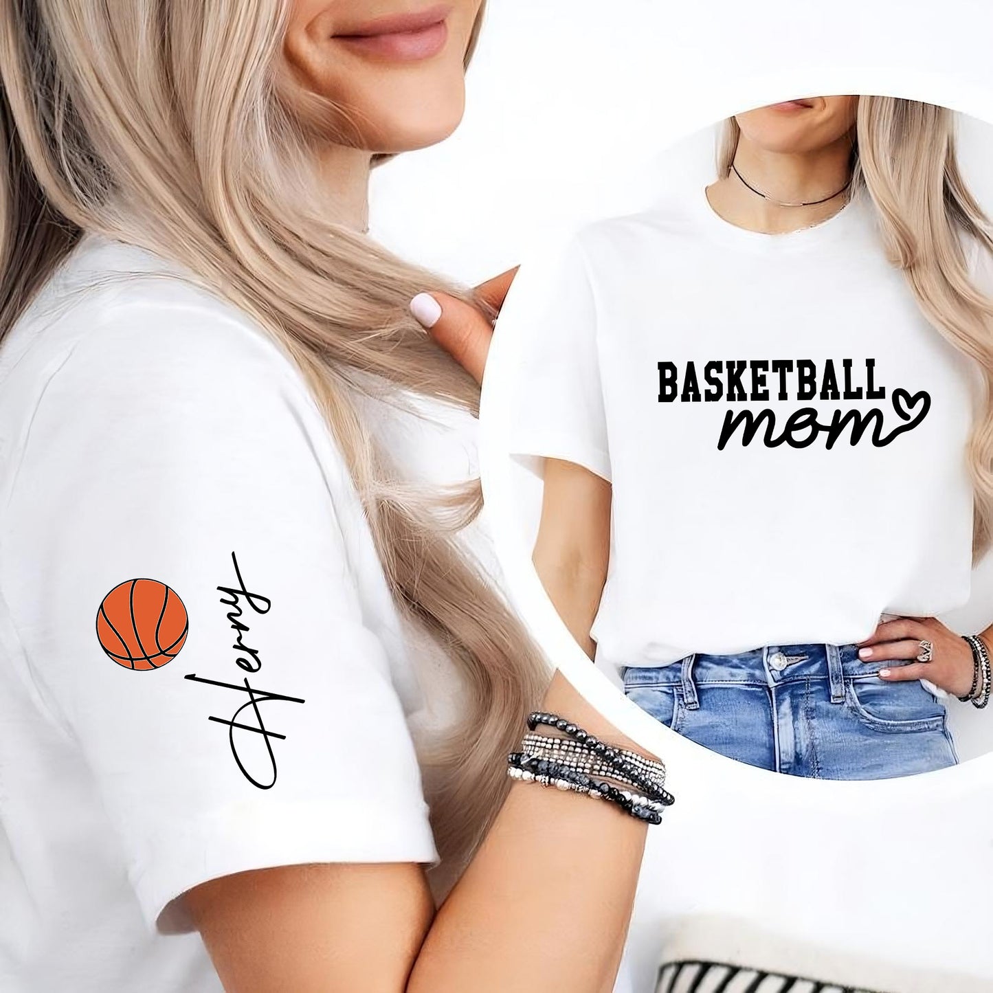 Customized Basketball Mom Shirt - Basketball Mom Sweatshirt