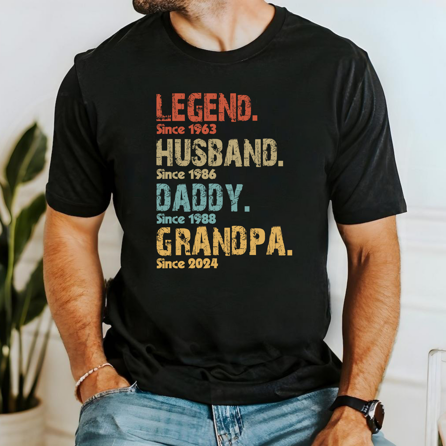 Legendär Seit - Personalisierte Ehre für Vater und Großvater