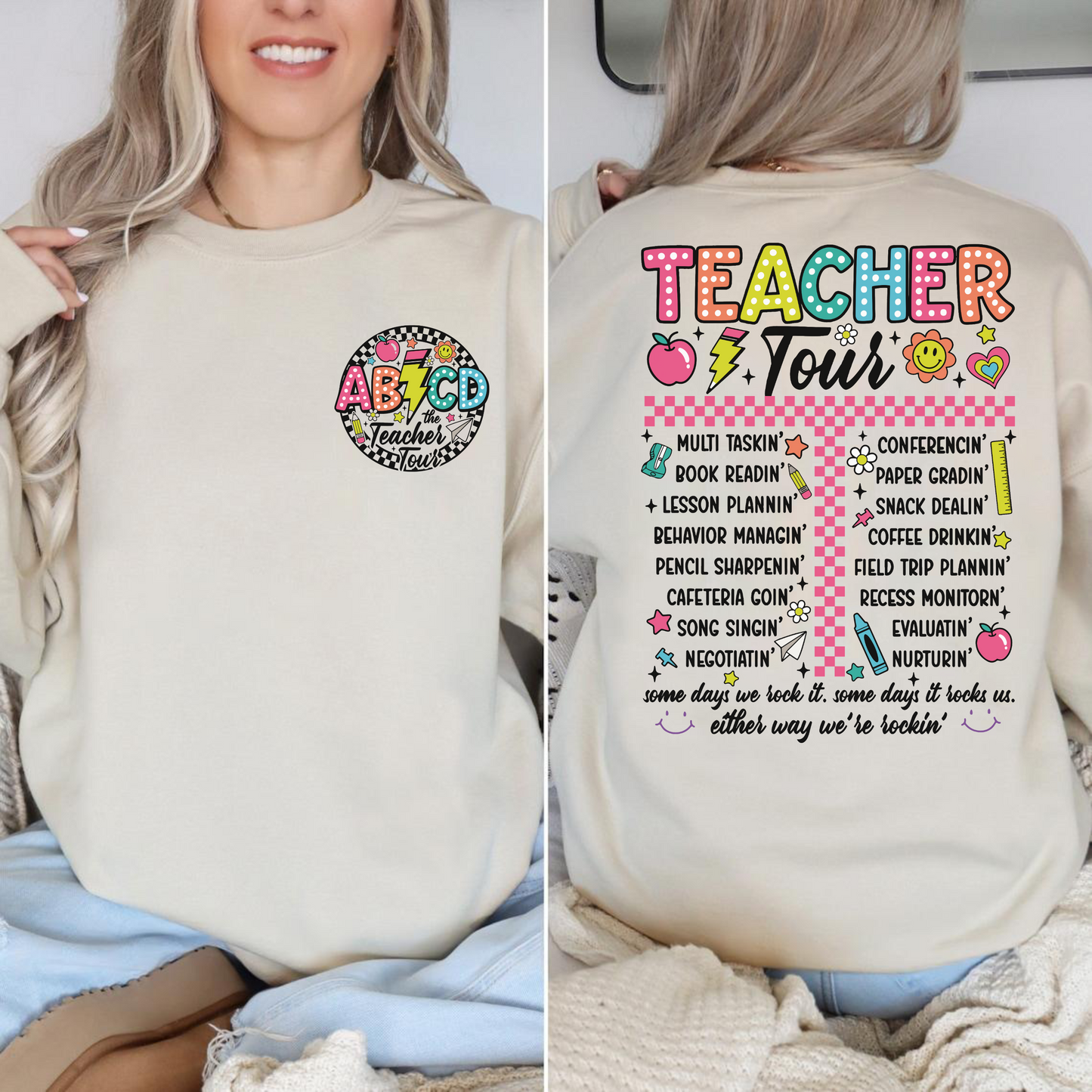 Retro Teacher Tour - ABCD Teacher Gift