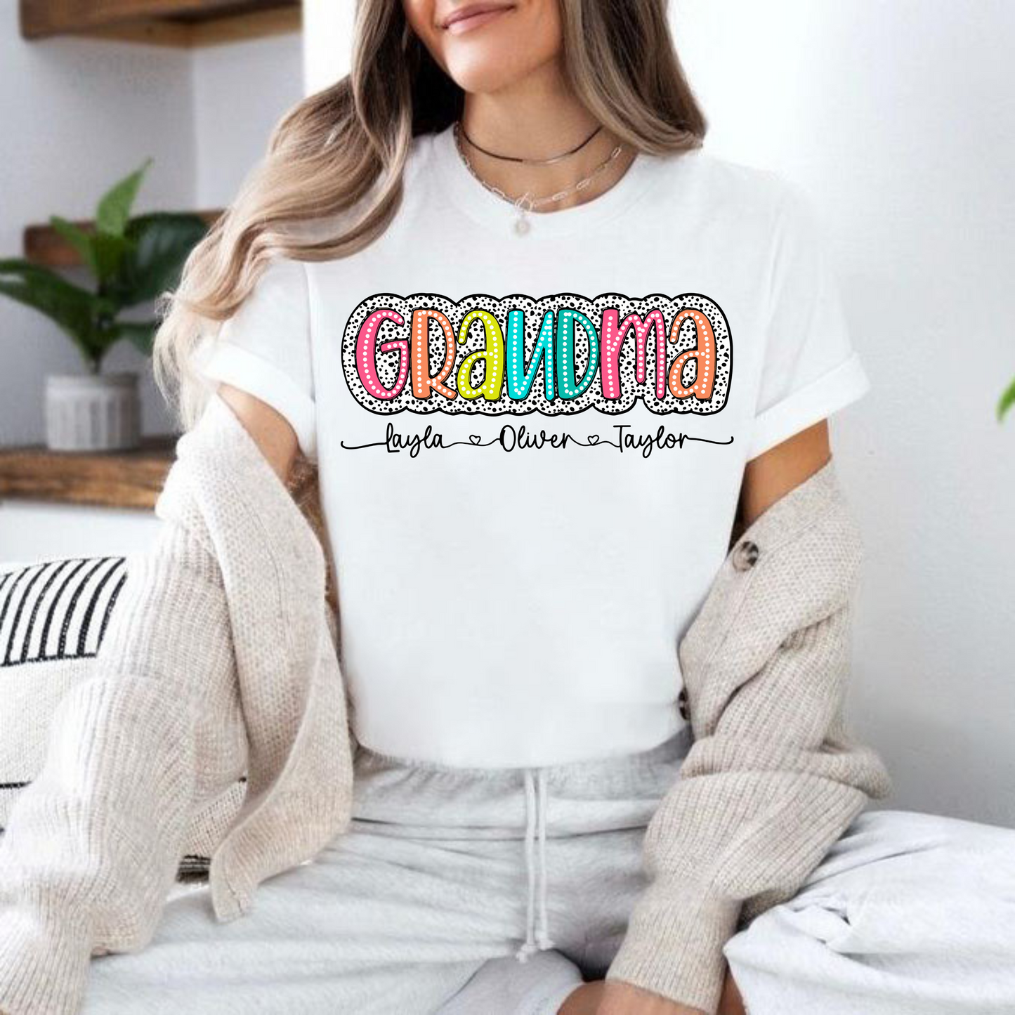 Oma Dalmatiner Design - Mit Liebe personalisiertes Geschenk