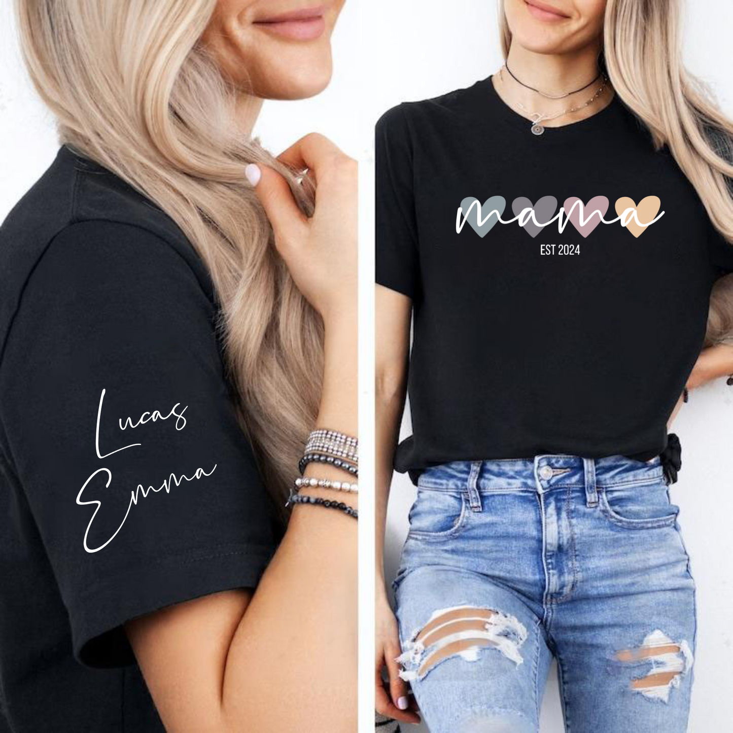 Mama Sweatshirt mit Gründungsjahr - Personalisiertes Geschenk