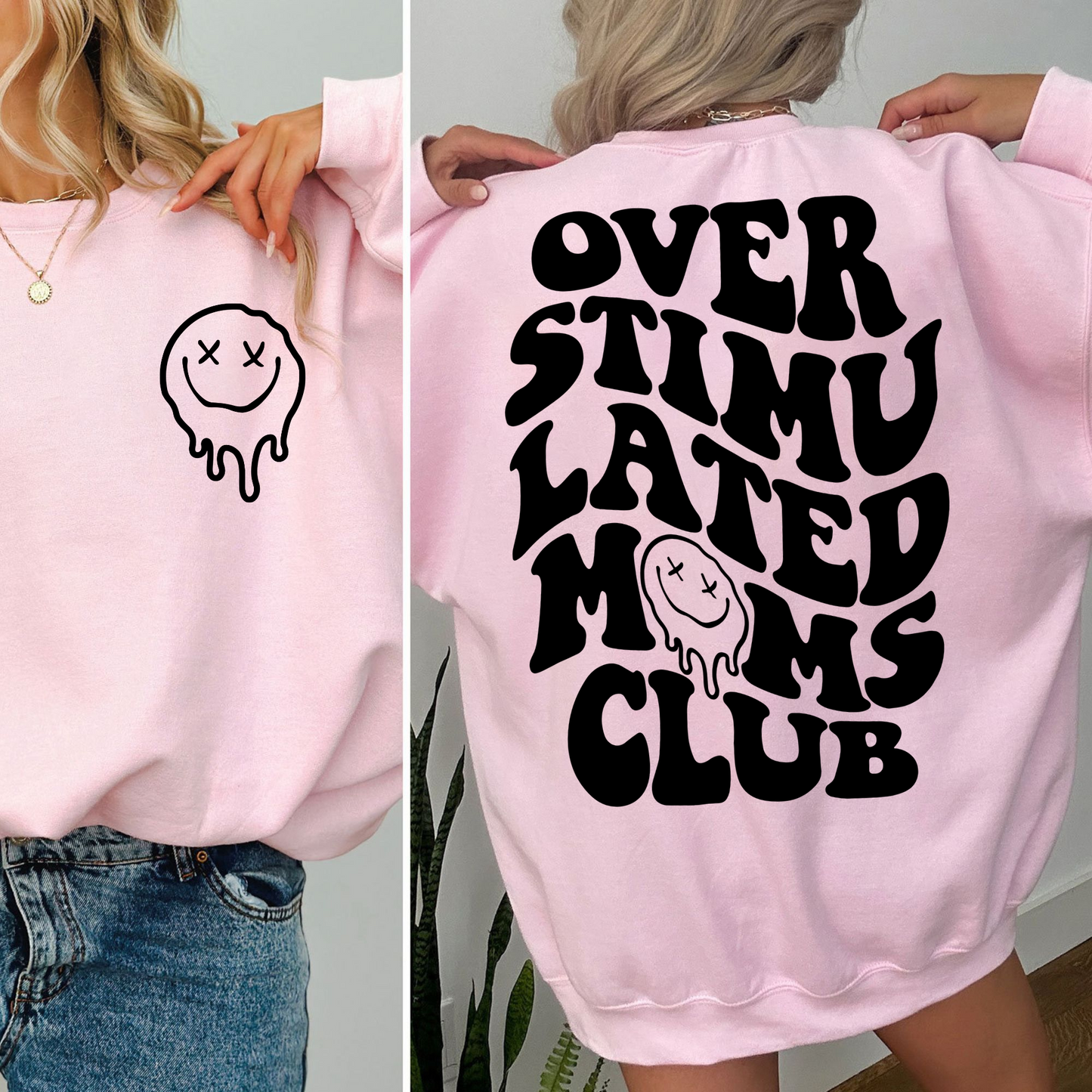 Überforderte Mütter Club Sweatshirt - Geschenk für Multitasking-Mütter