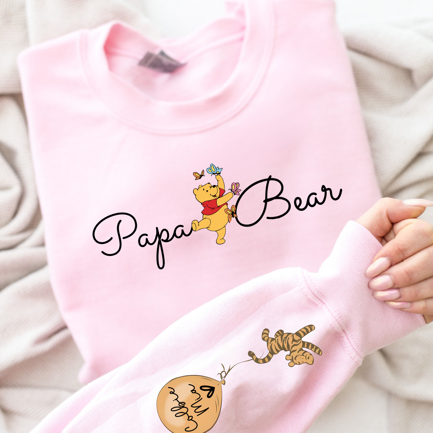 "Papa-Bär" Personalisiertes -Shirt - Ein Geschenk für Väter