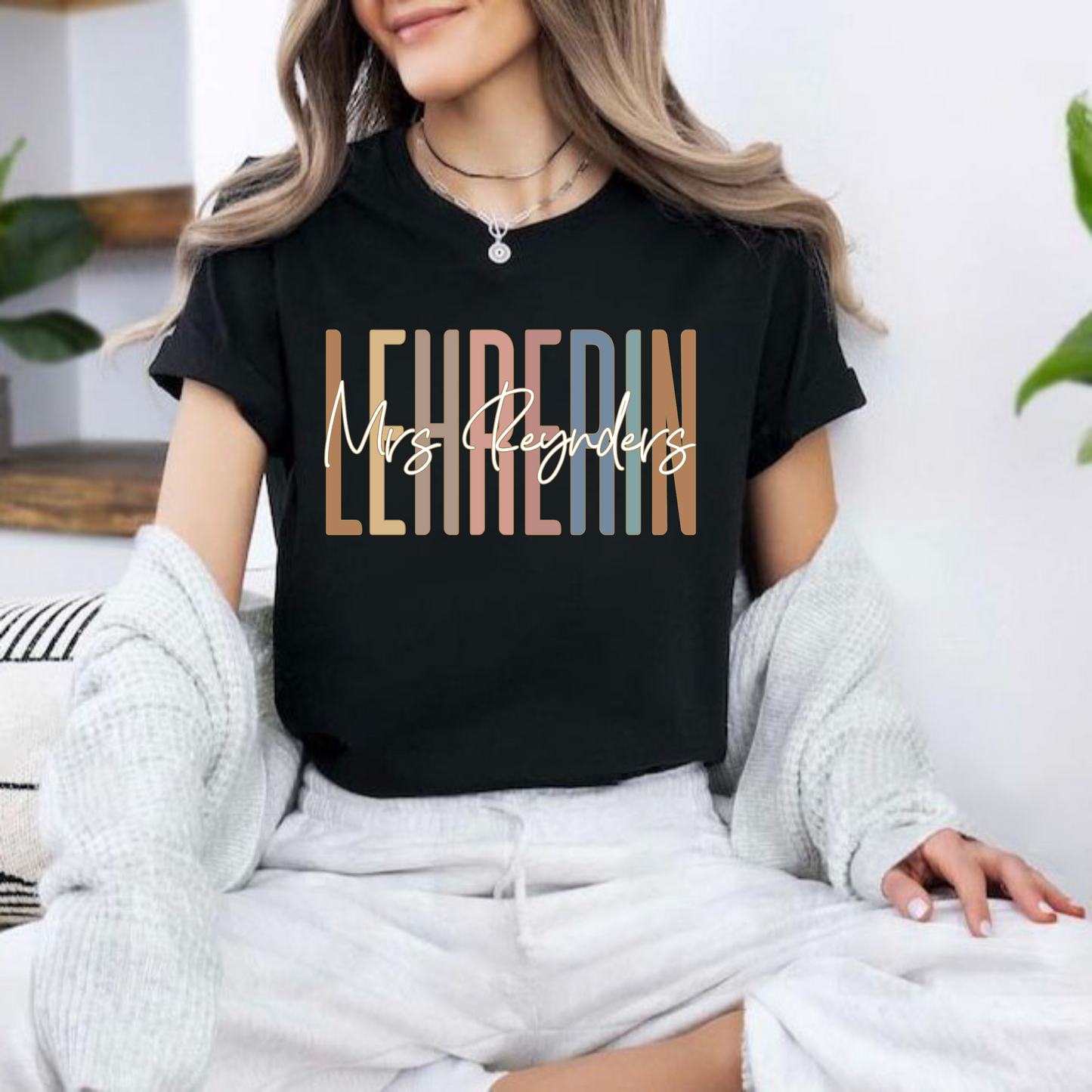 Personalisierter Retro-Spruch für Lehrer - Perfektes Dankeschön-Geschenk