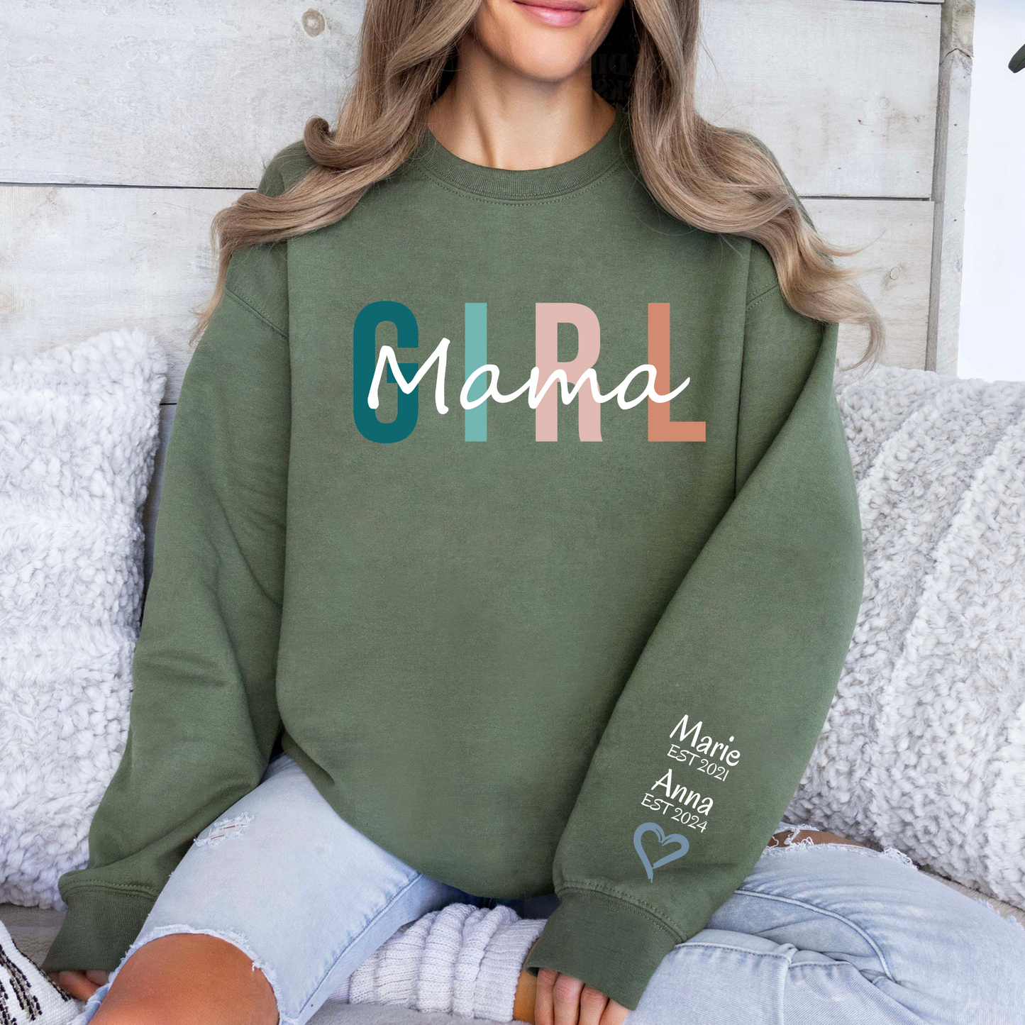 Mama & Töchter Lebensfreude, Persönliches Jubiläumsshirt