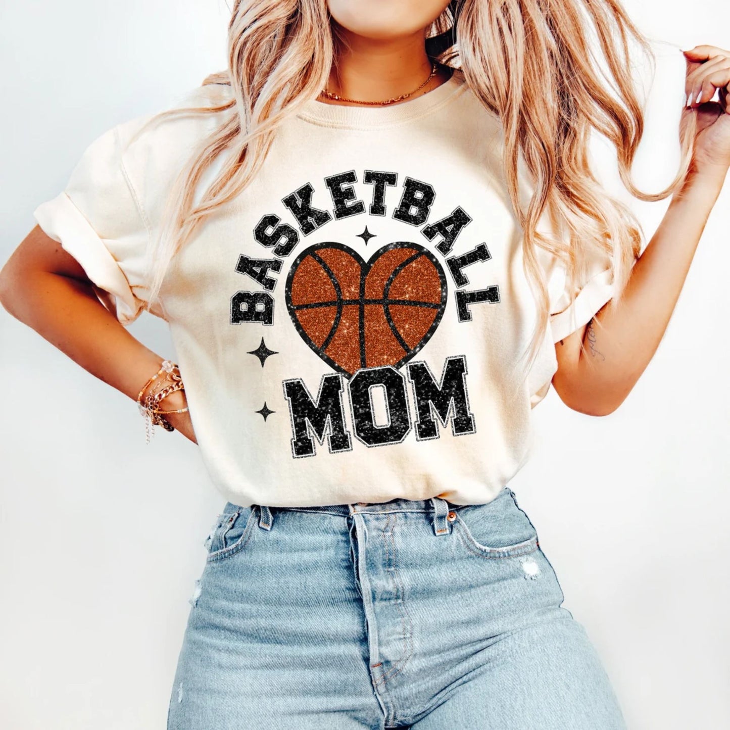 Basketball Mama Shirt und Sweatshirt, Geschenk für Basketball Mama
