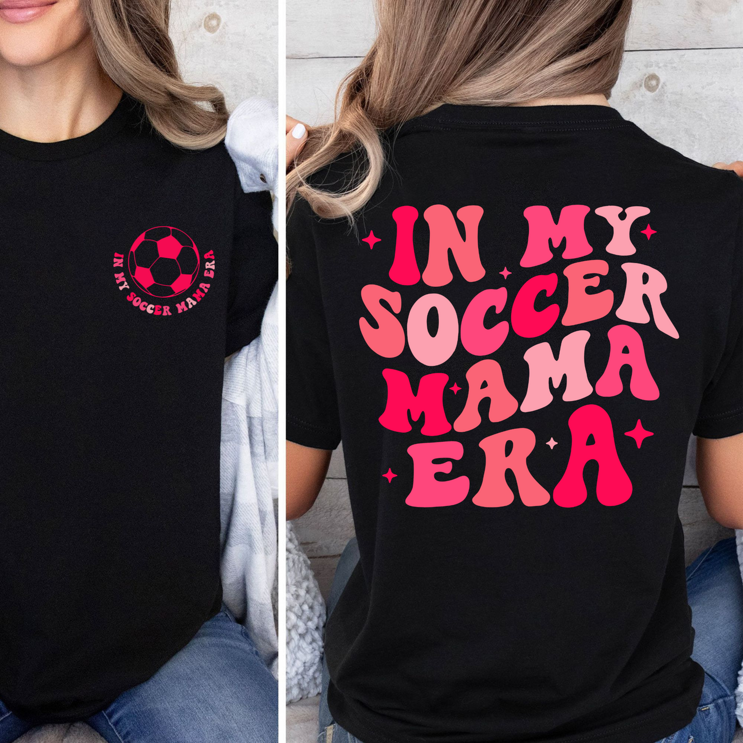 "Fußball-Mama" Zeitalter T-Shirt - Für die sportliche Mutter