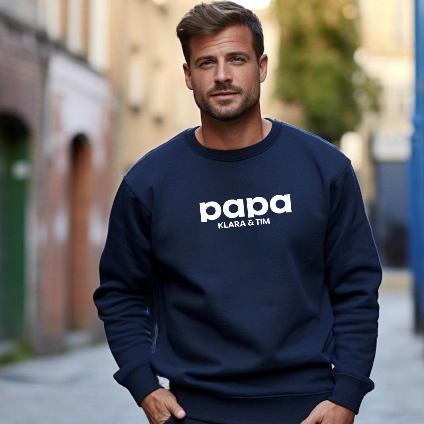 Papa - Personalisiertes T-Shirt - Geschenk für Väter