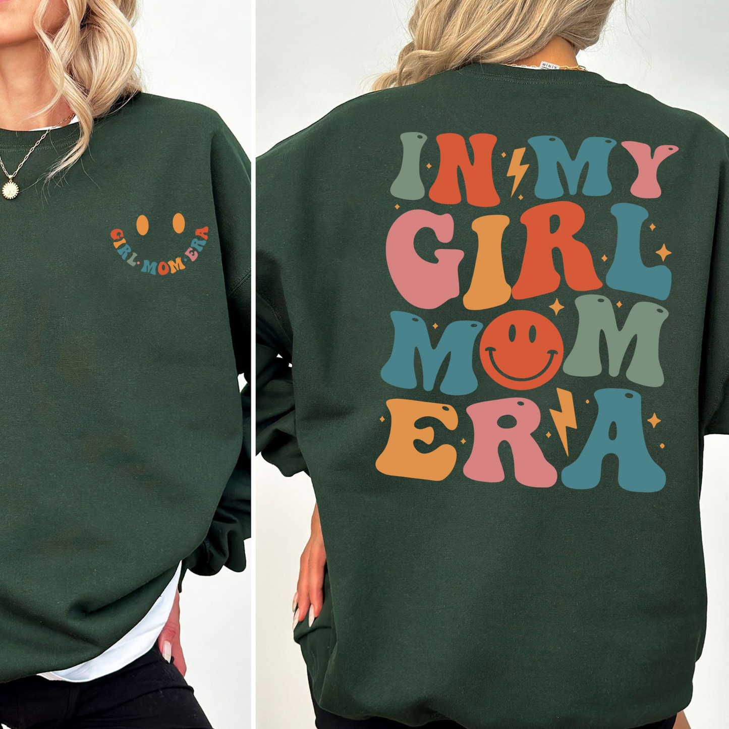 Girl Mom Era Sweatshirt - Das perfekte Geschenk für Mütter von Töchtern