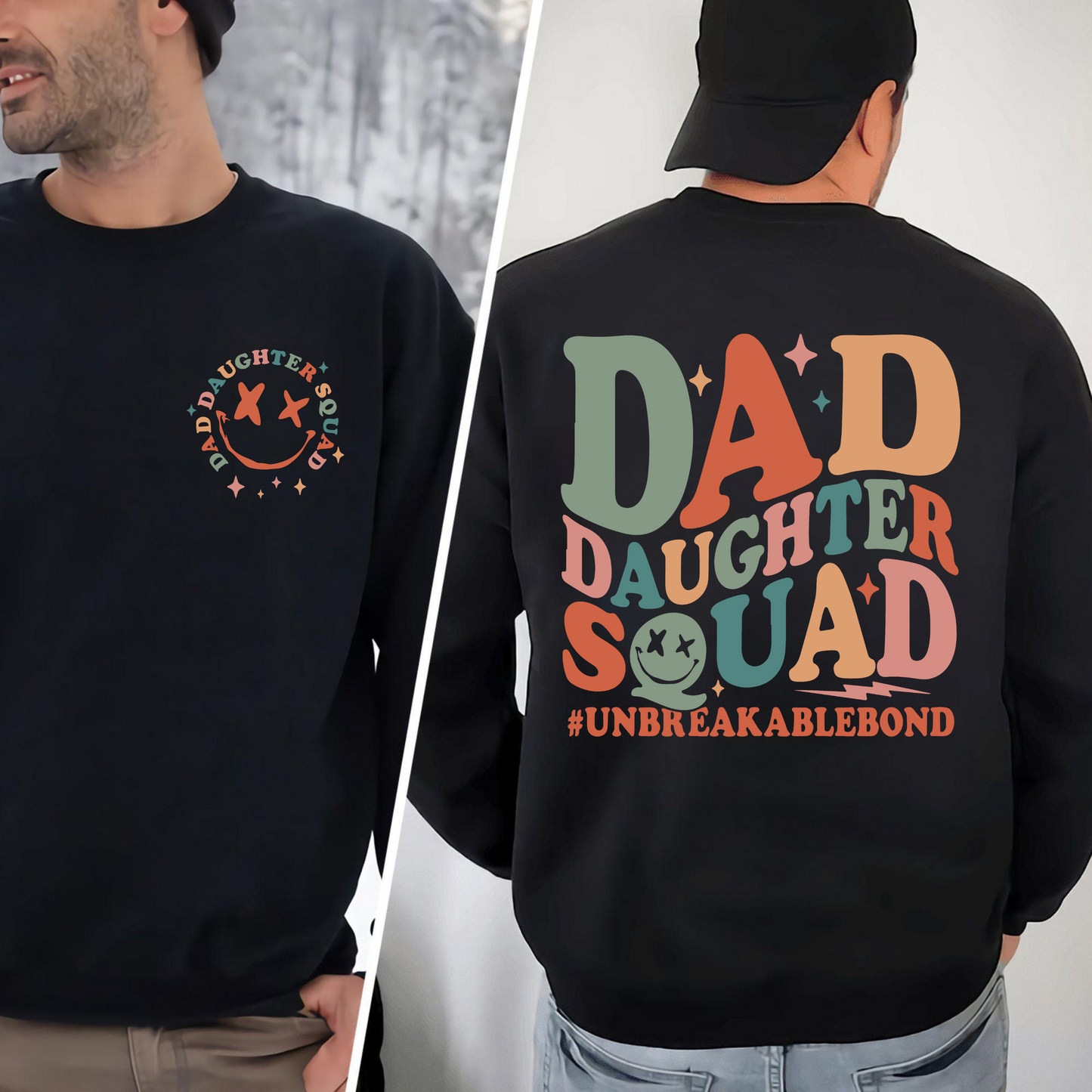 Dad Daughter Squad - Unbreakable Bond, Father's Day Gift