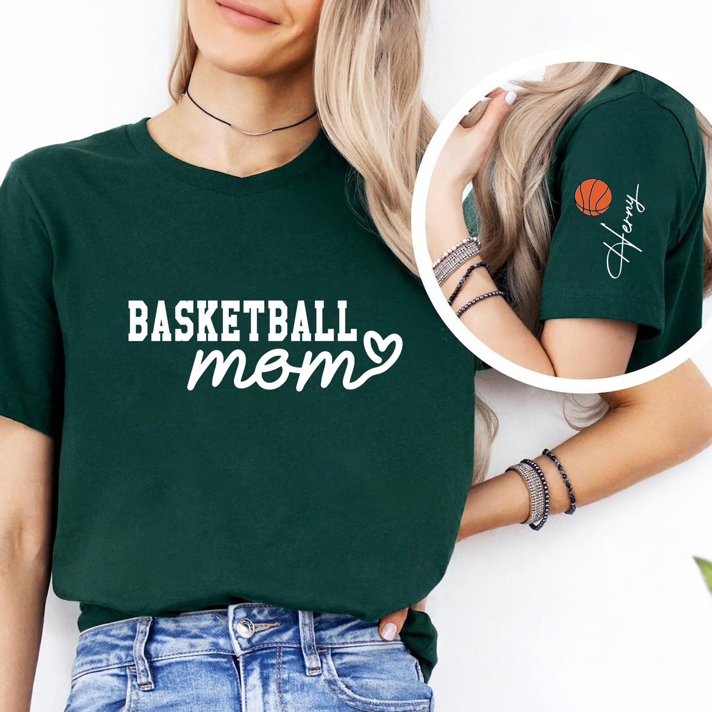 Customized Basketball Mom Shirt - Basketball Mom Sweatshirt