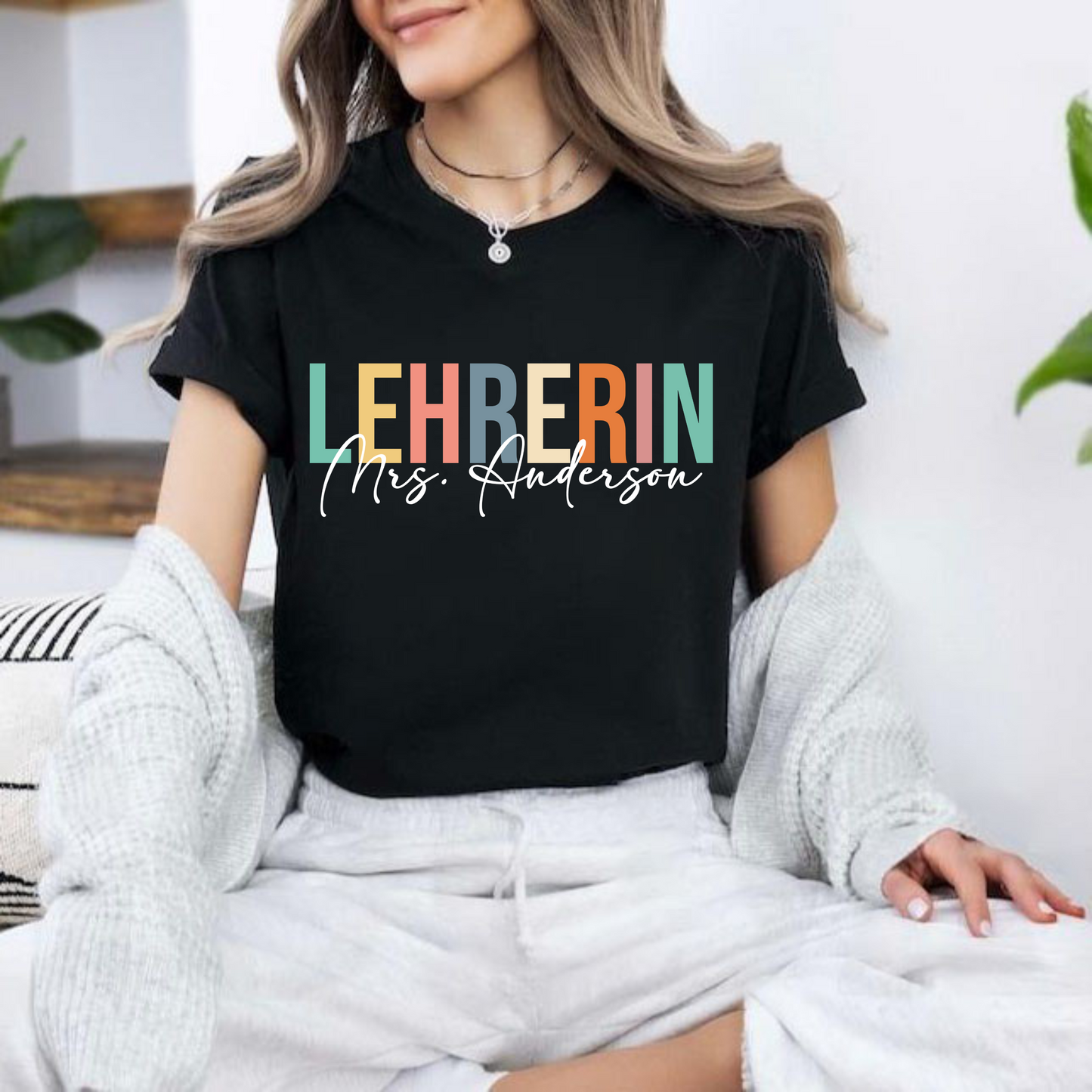 Personalisierte Lehrer Team Geschenk zum Schulanfang