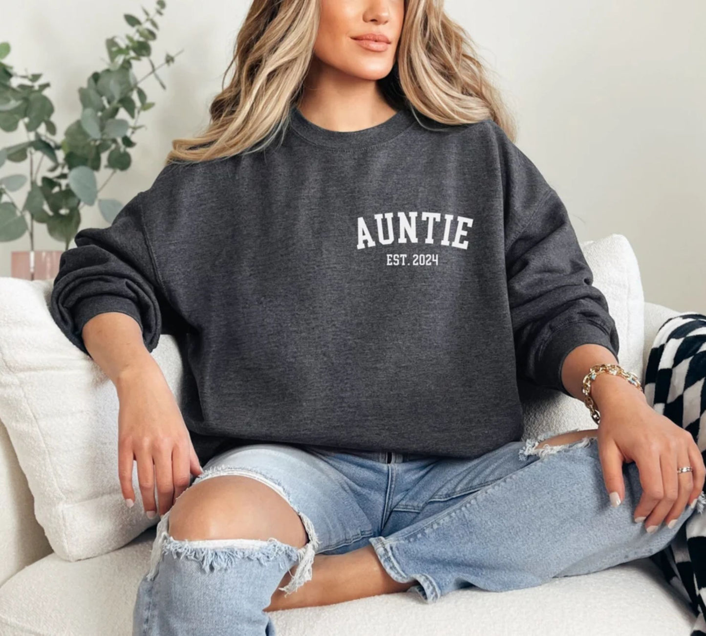 Personalisiertes Tante-Sweatshirt - Geschenk für Tante