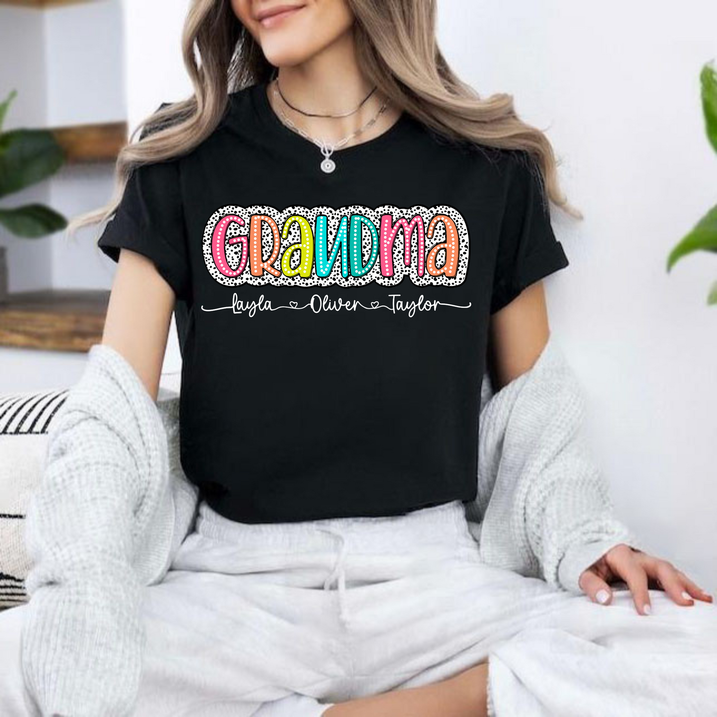 Oma Dalmatiner Design - Mit Liebe personalisiertes Geschenk