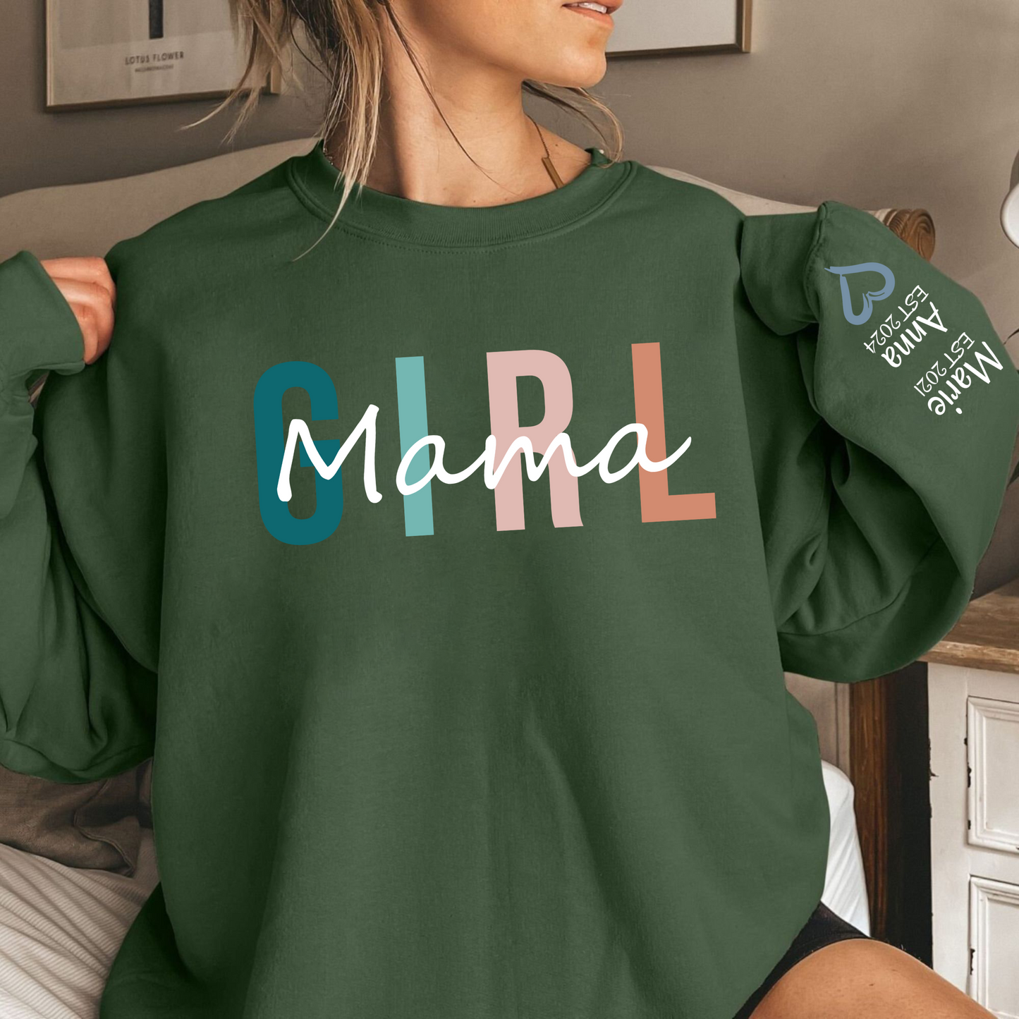 Mama & Töchter Lebensfreude, Persönliches Jubiläumsshirt
