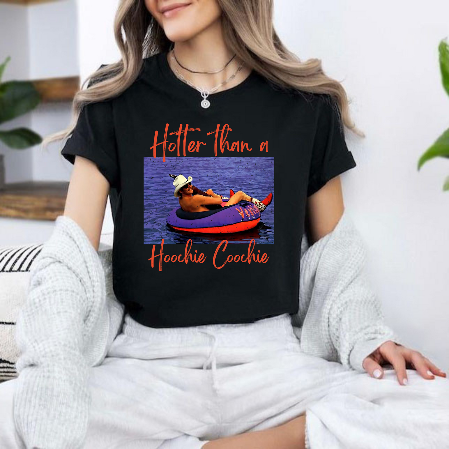 Lustiges Hotter Than a Hoochie Coochie Geschenk für Meme-Liebhaber