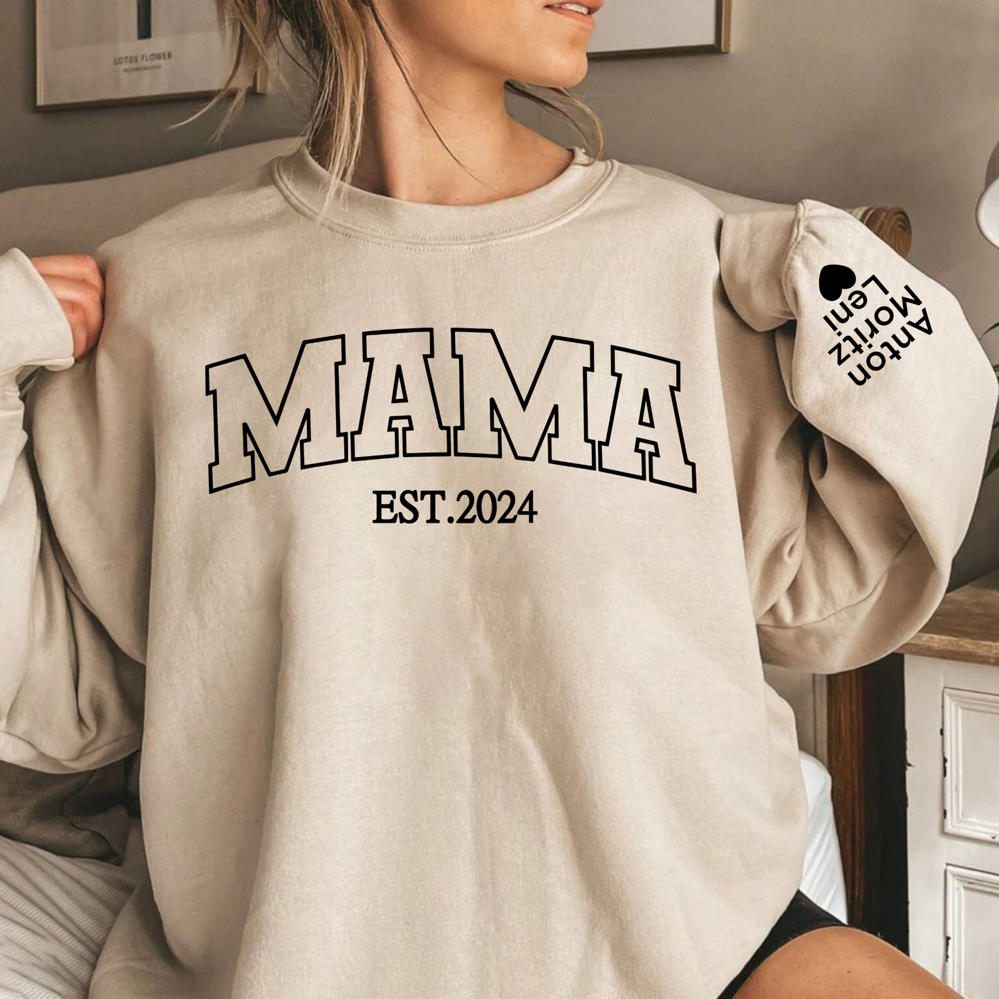 "Mama Gründungsjahr" T-Shirt – Personalisiertes Geschenk