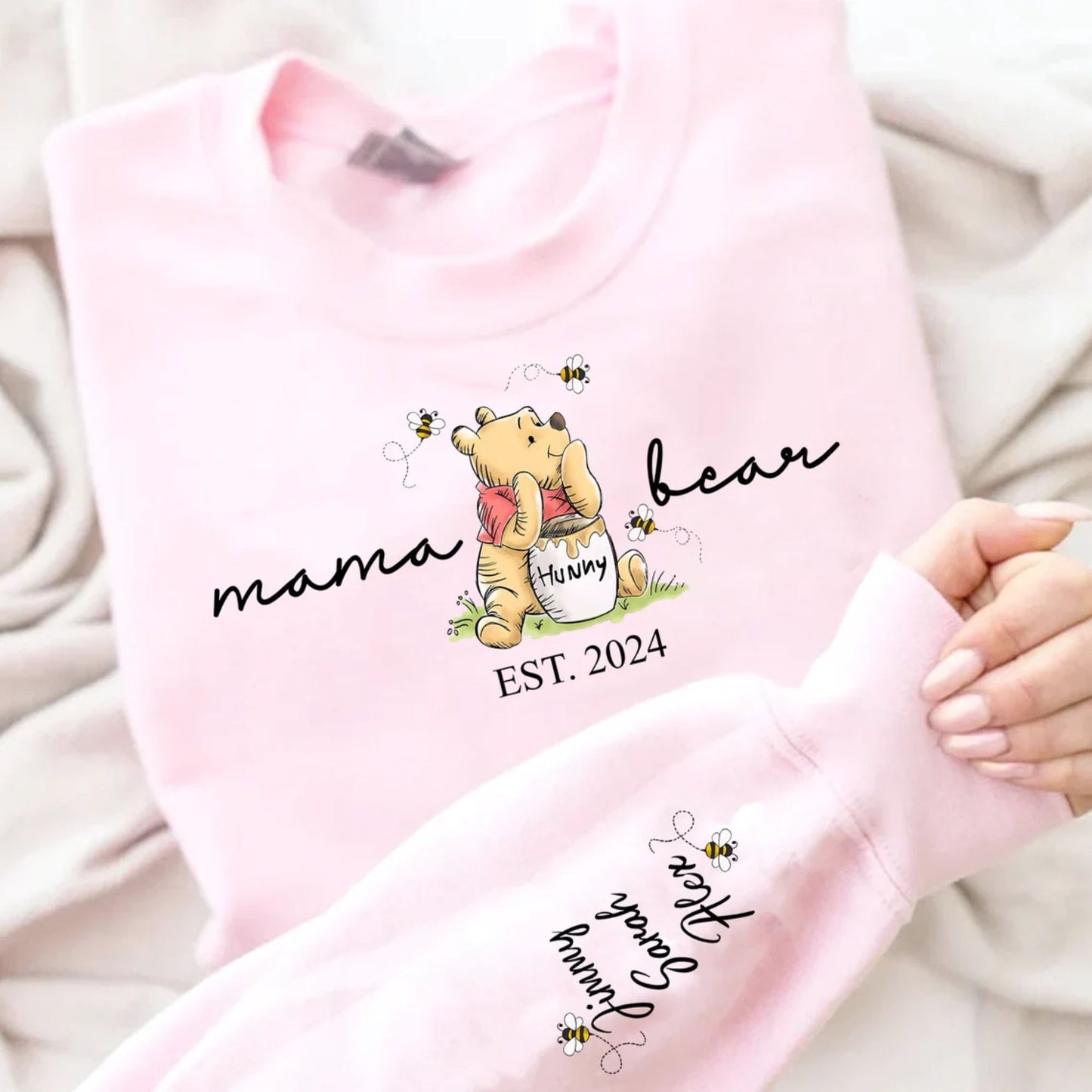 Personalisiertes süßes Mama Bär Shirt