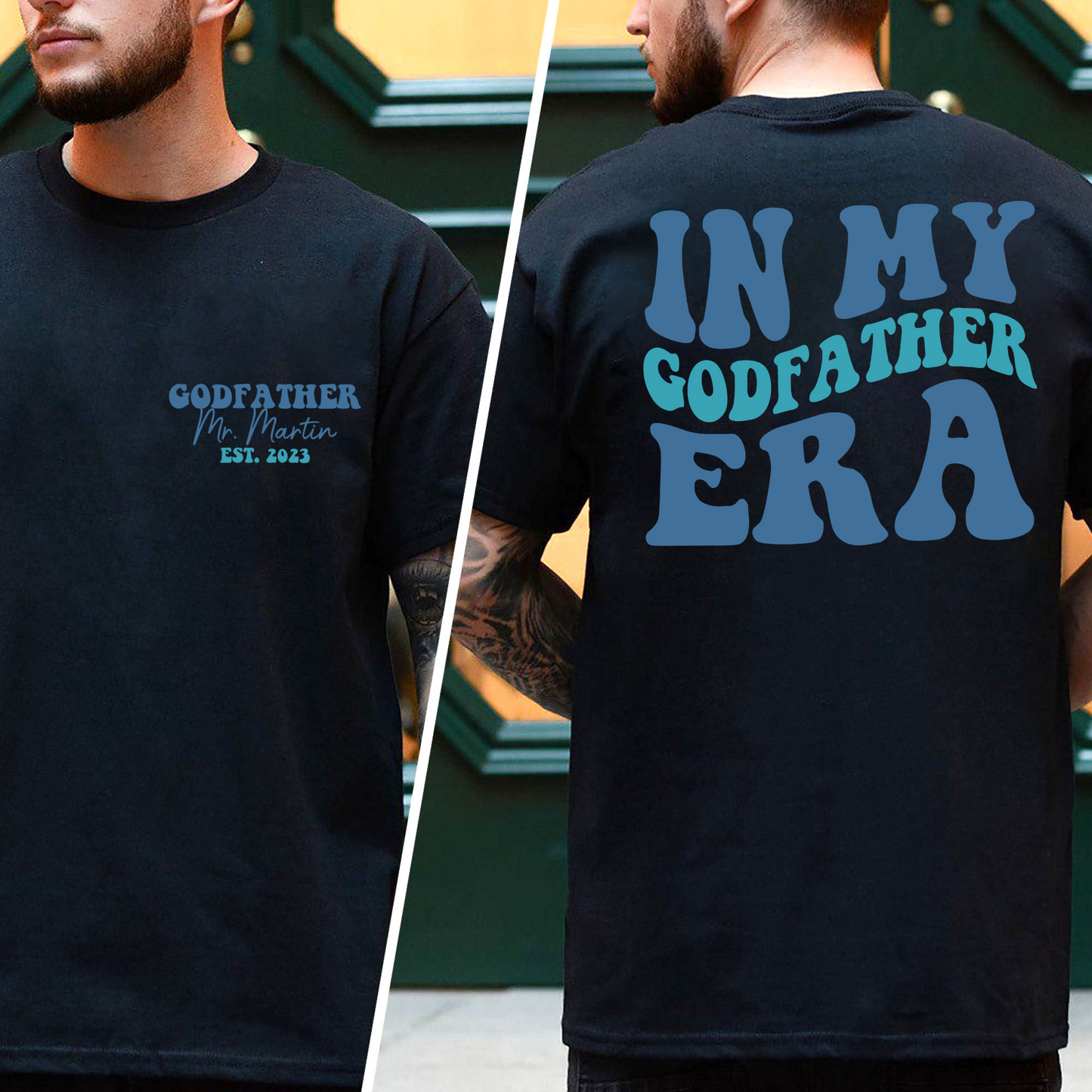 Personalisierter Patenonkel-Sweatshirt - Einzigartiges Geschenk