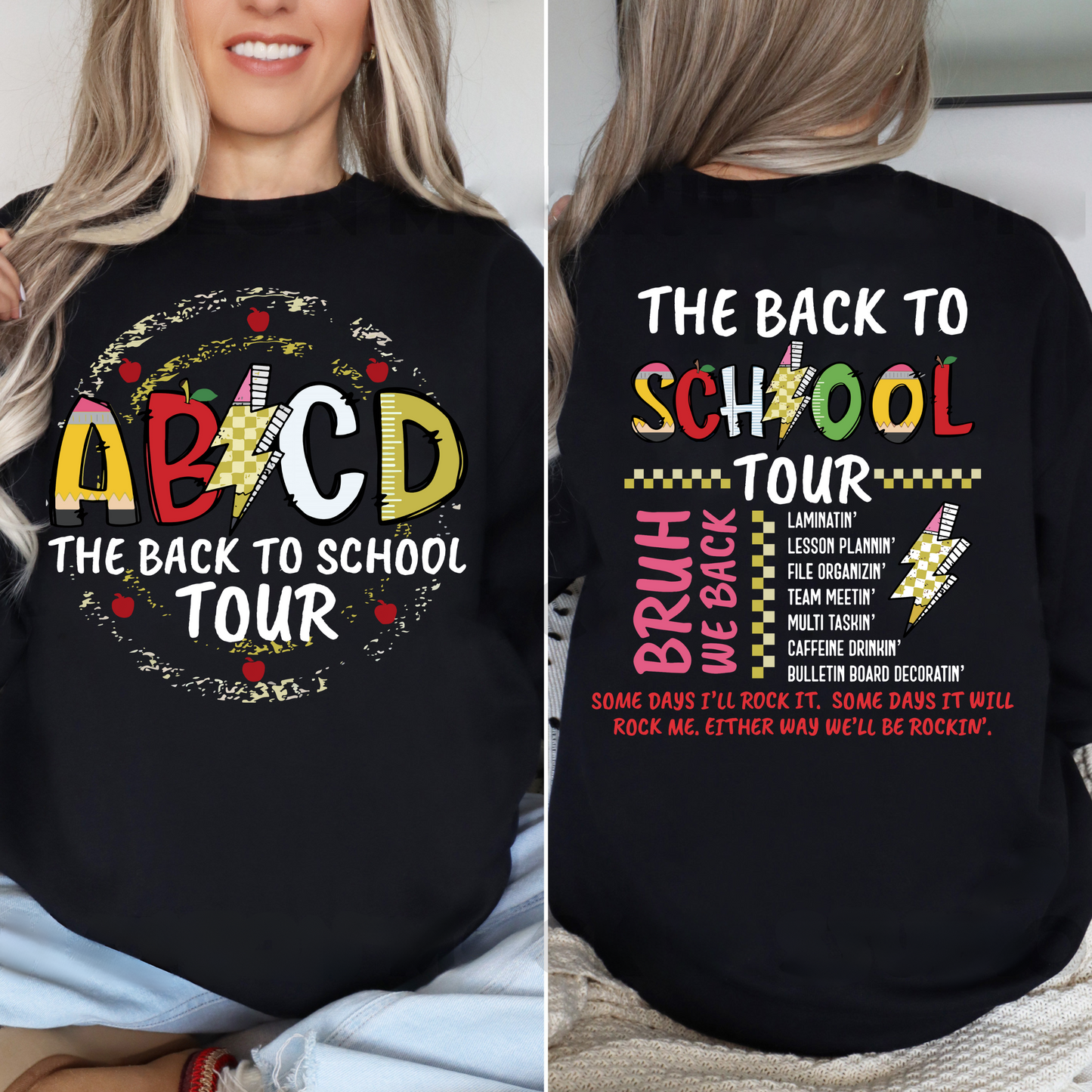 ABC Lehrer Shirt für den Schulanfang, Team Geschenk