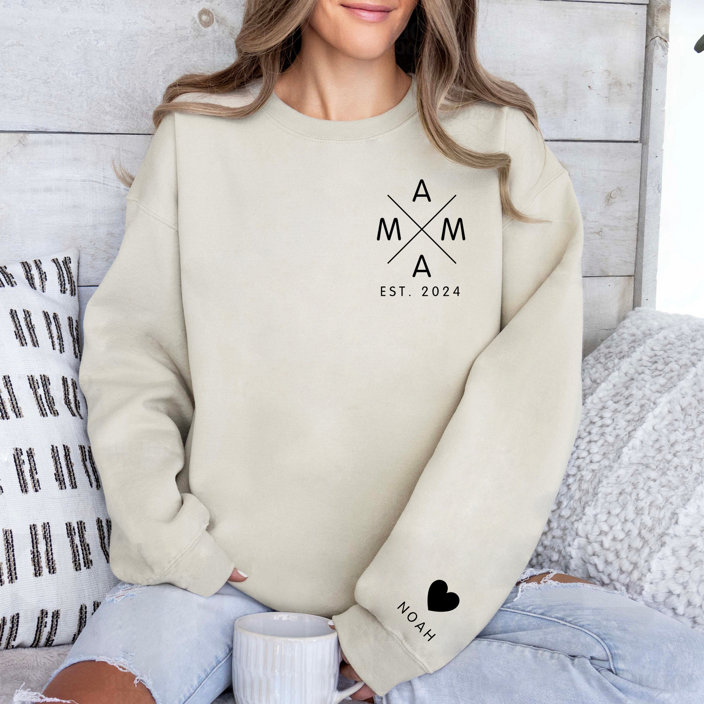 Customizable Love & Milestone Mama Tee