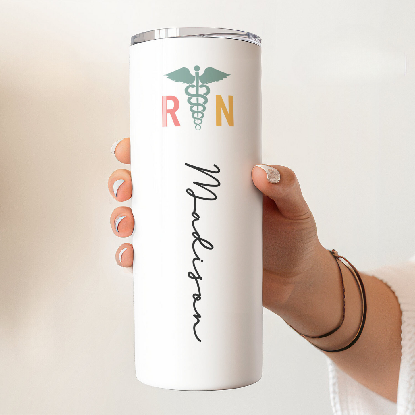 Personalized Nurse Tumbler - Appreciation Gift for Nursing Graduates