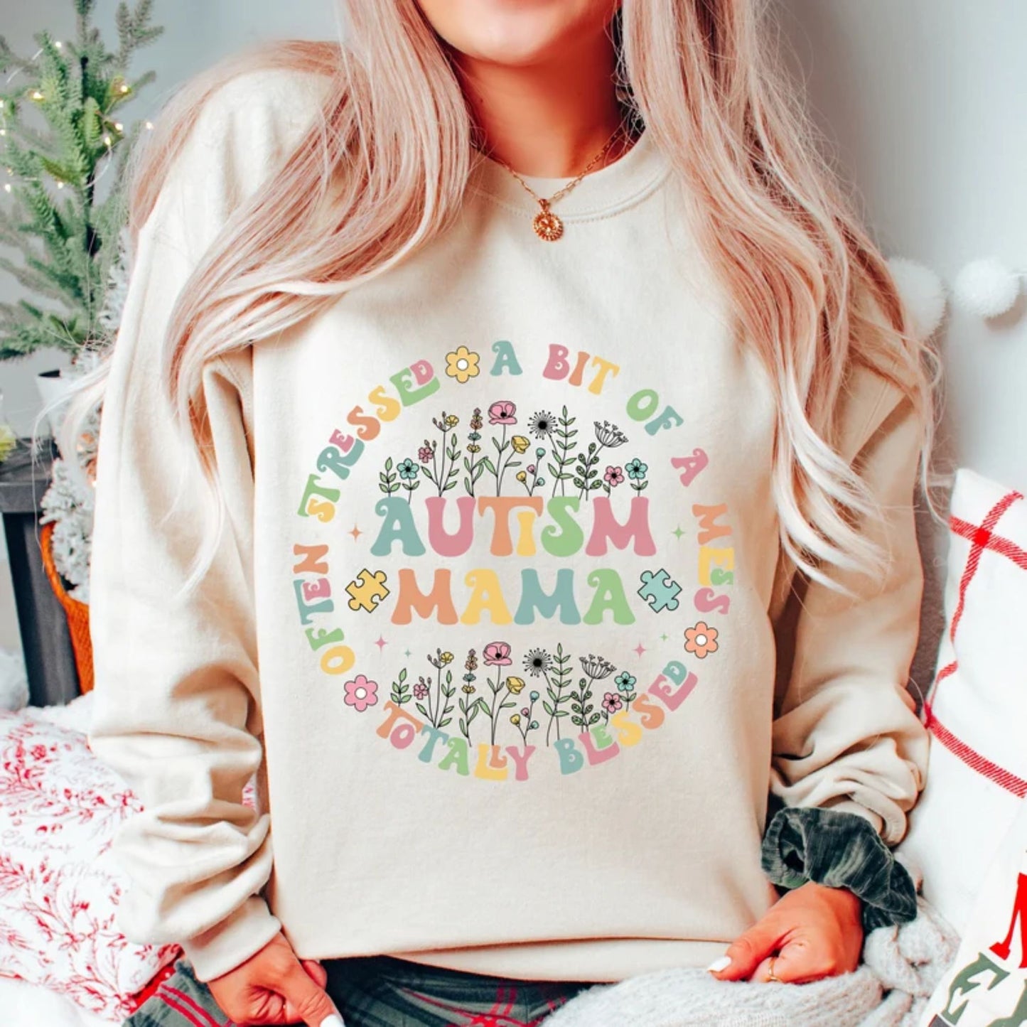 Autismus Mama Shirt, Autismus Mutter Geschenk