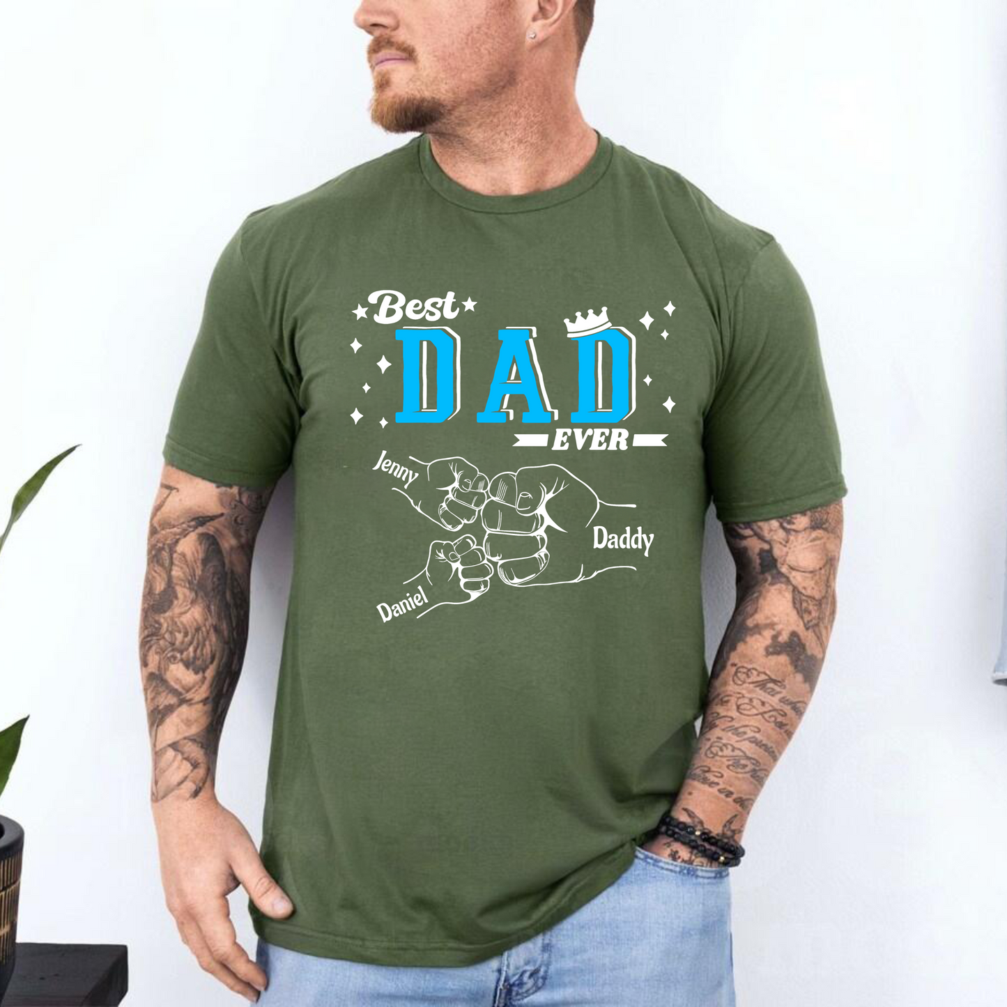 Dad Fist Bump - Unique Personalized Gift