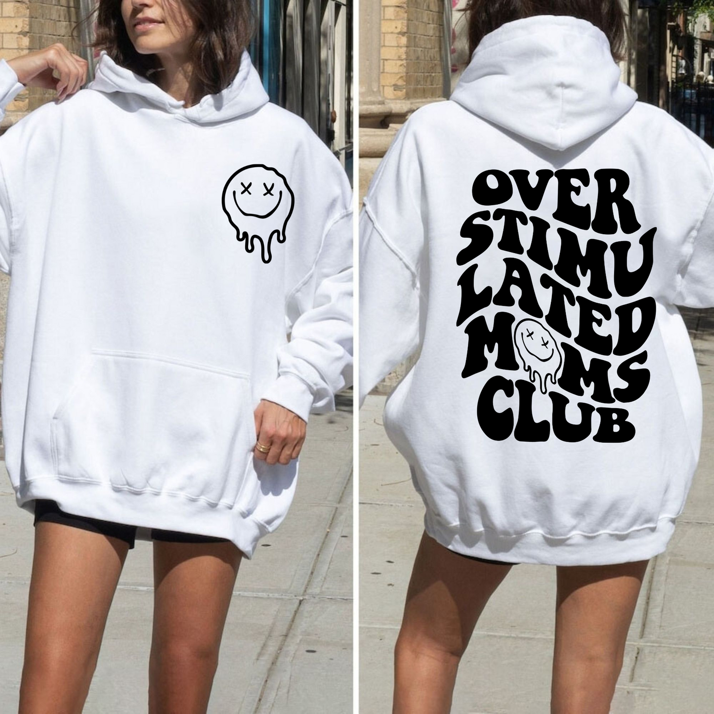 Überforderte Mütter Club Sweatshirt - Geschenk für Multitasking-Mütter