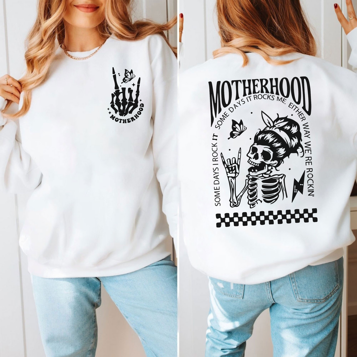 Motherhood Mantra Tee - Rocking and Being Rocked Moments