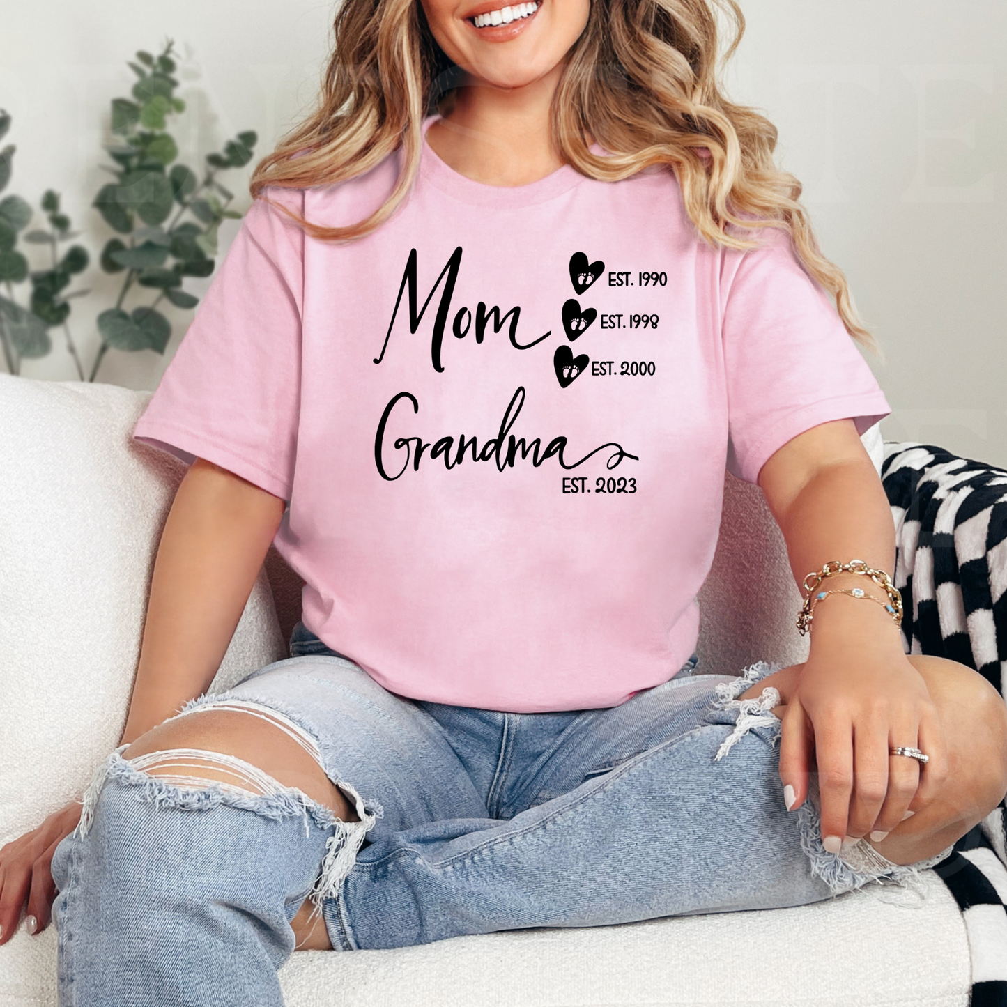 Personalisiertes 'Mom & Oma' Sweatshirt - Erinnerungsstück