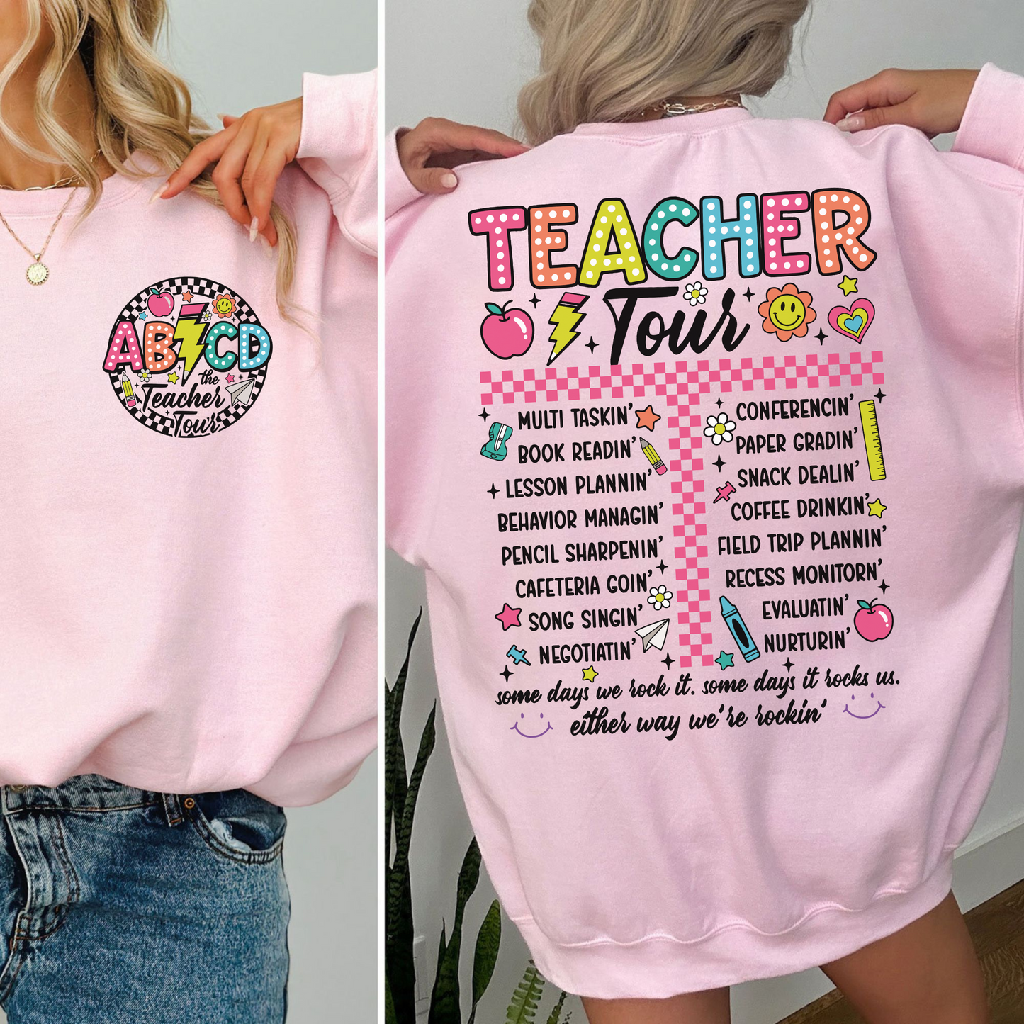 Retro Teacher Tour - ABCD Teacher Gift