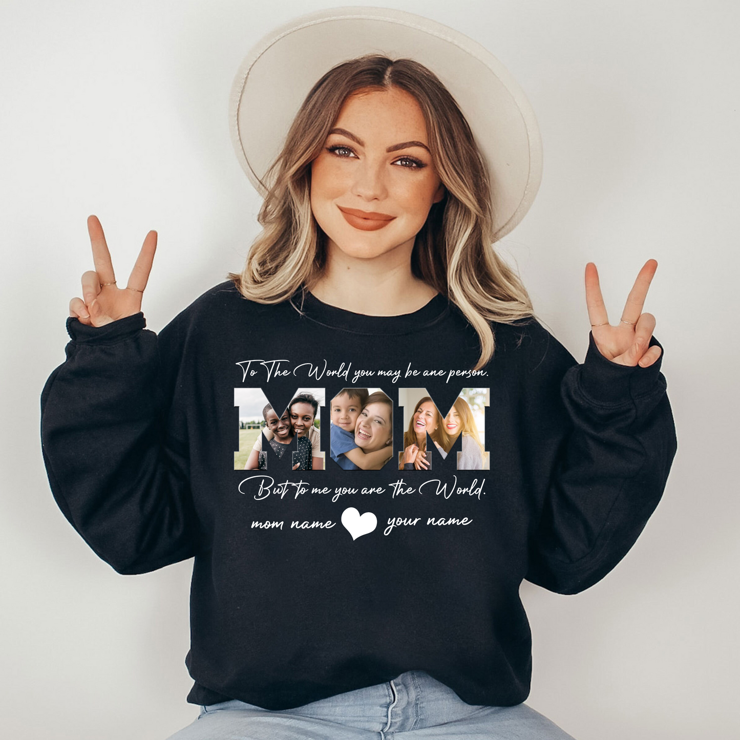 Personalisierte Mama-Shirt mit Foto - Muttertagsgeschenk