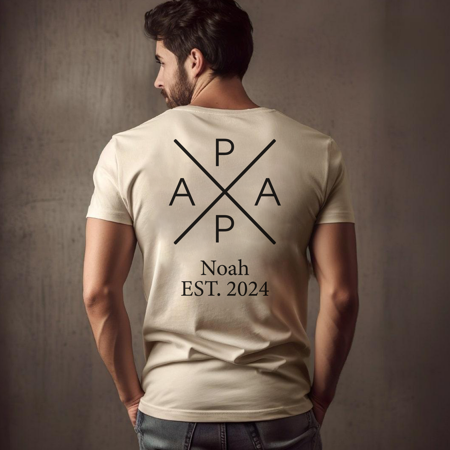 Papa's Pride - Celebrated with Names and Special Years