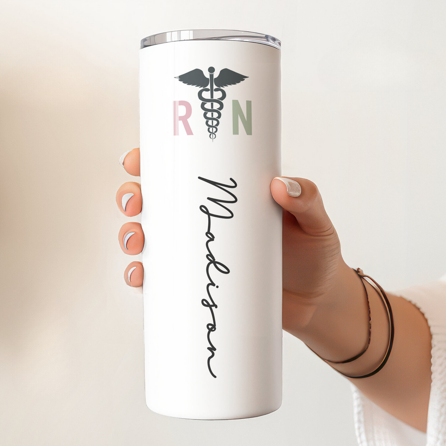 Personalized Nurse Tumbler - Appreciation Gift for Nursing Graduates