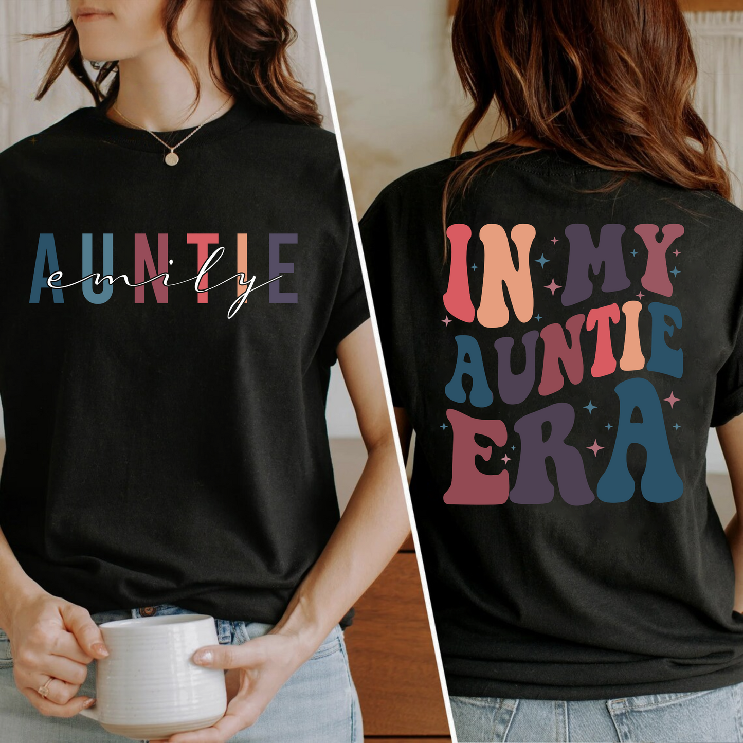 Für Meine Lieblingstante - Persönliches Zeitalter-Shirt