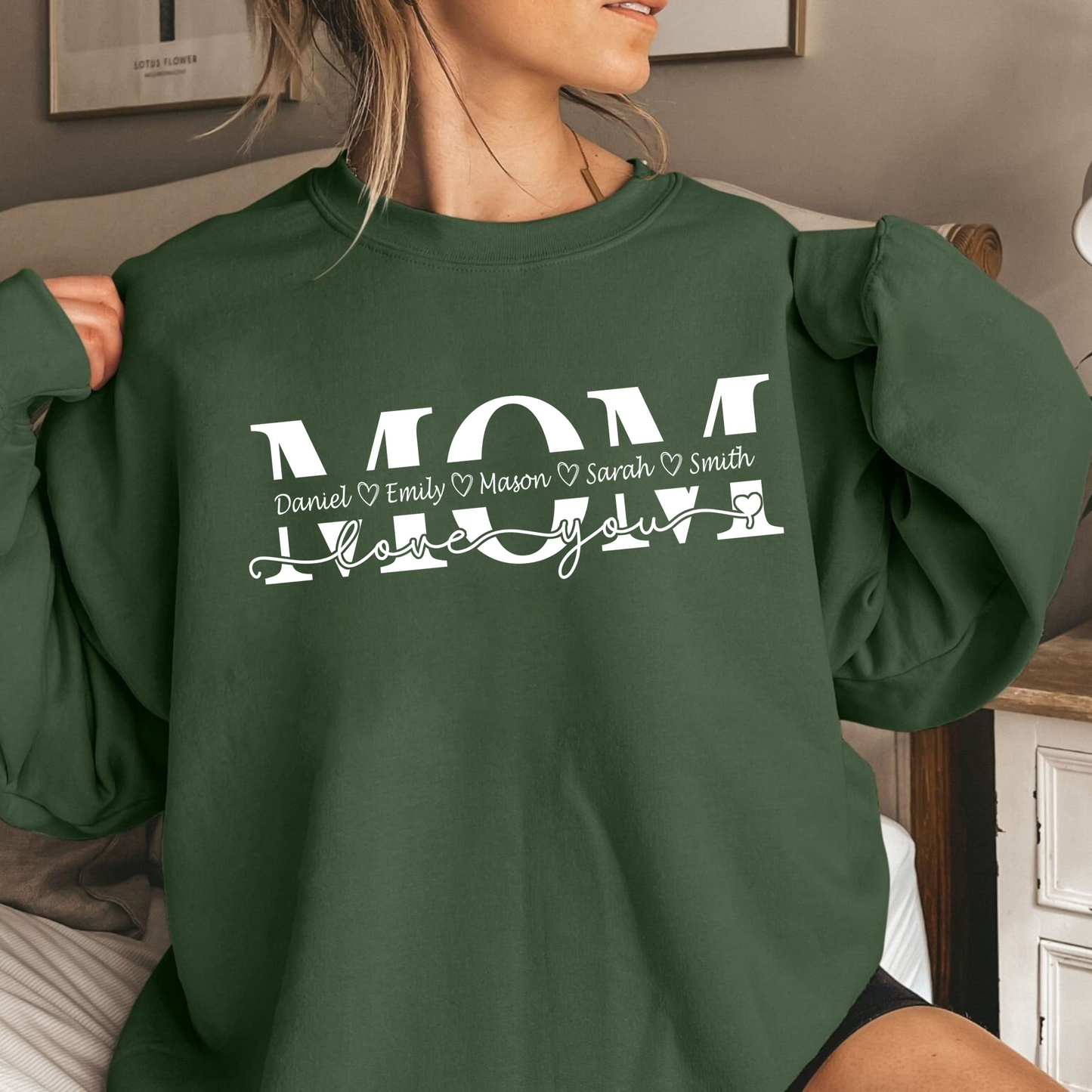 Customizable Gift for Mothers, Names of Your Loved Ones