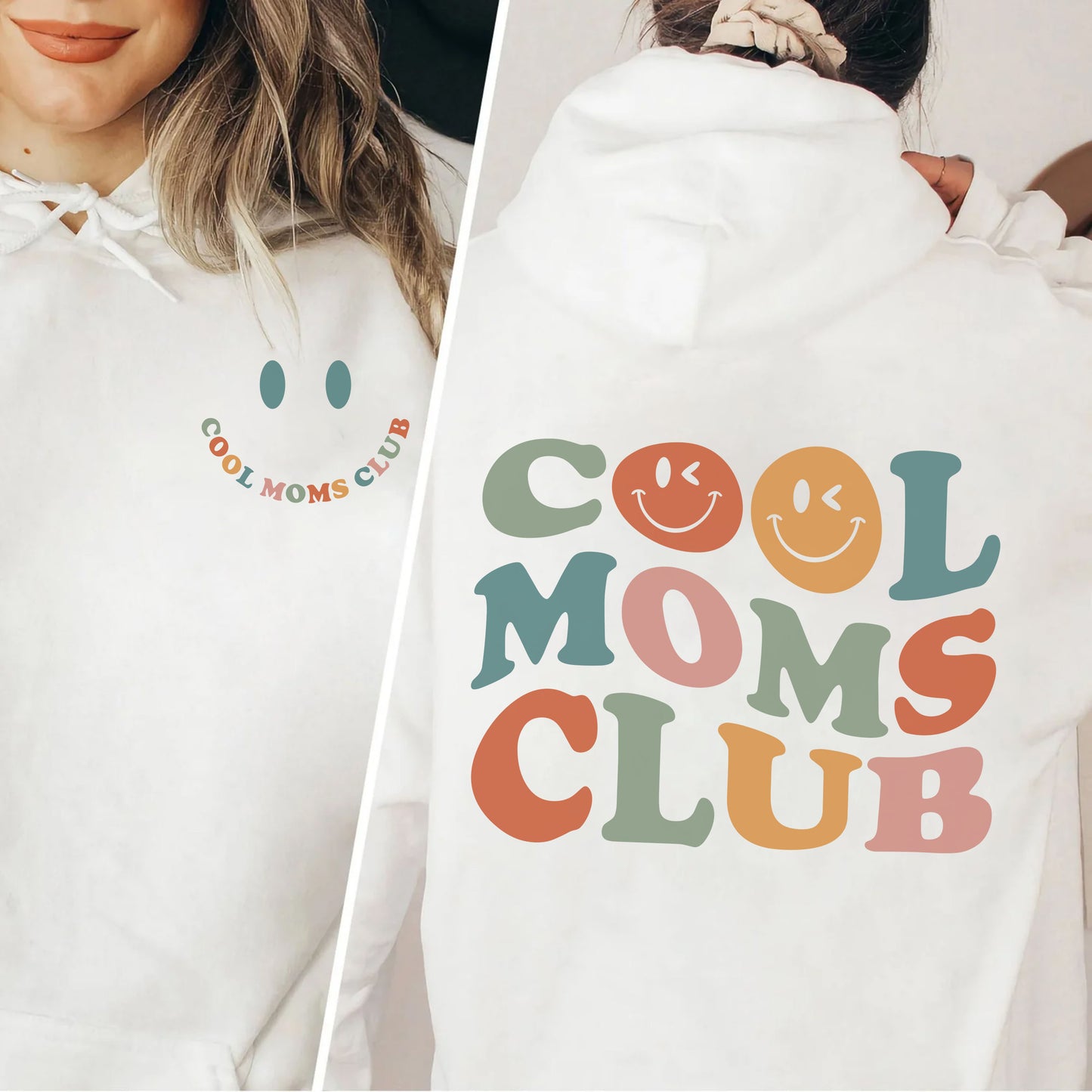 Cool Moms Club Shirt - Cooles Mama Sweatshirt, Geschenk für Mama