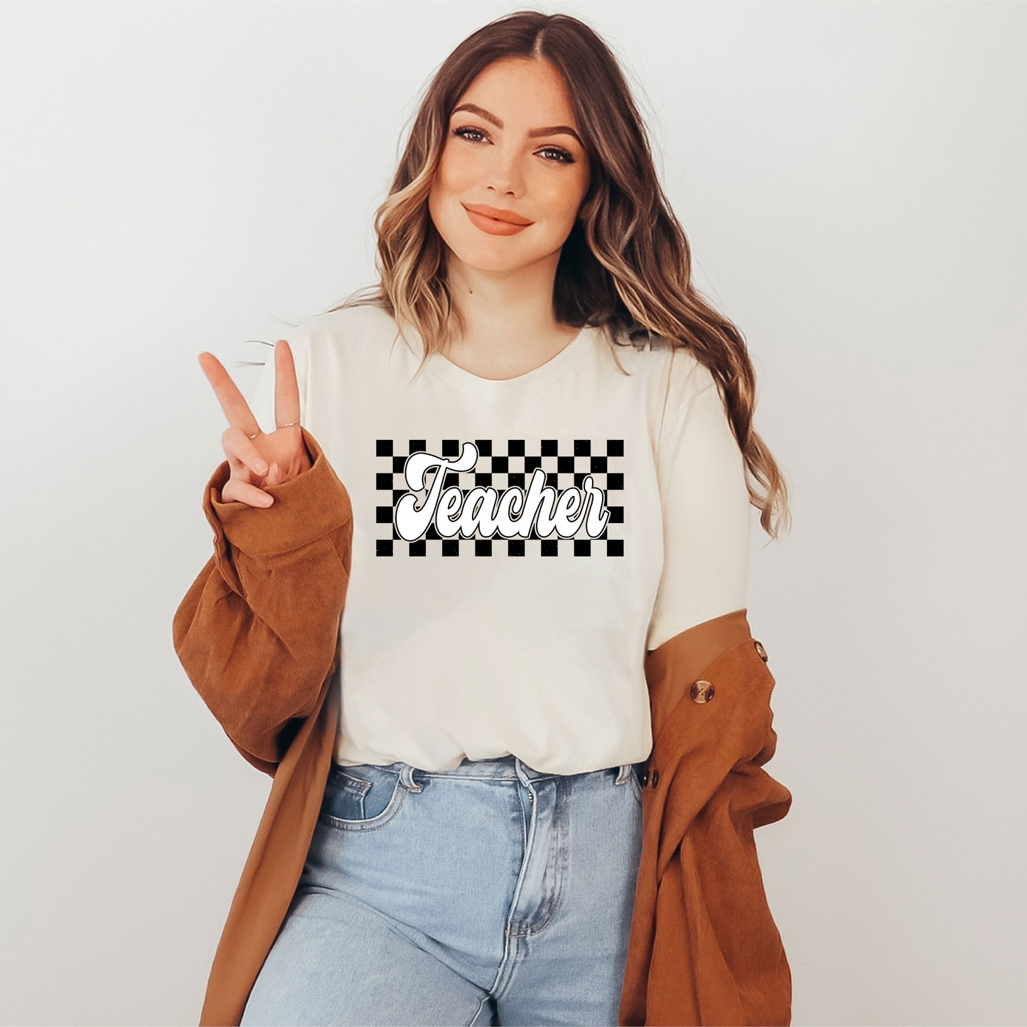 Retro Checkered Teacher Appreciation Gift for Back to School
