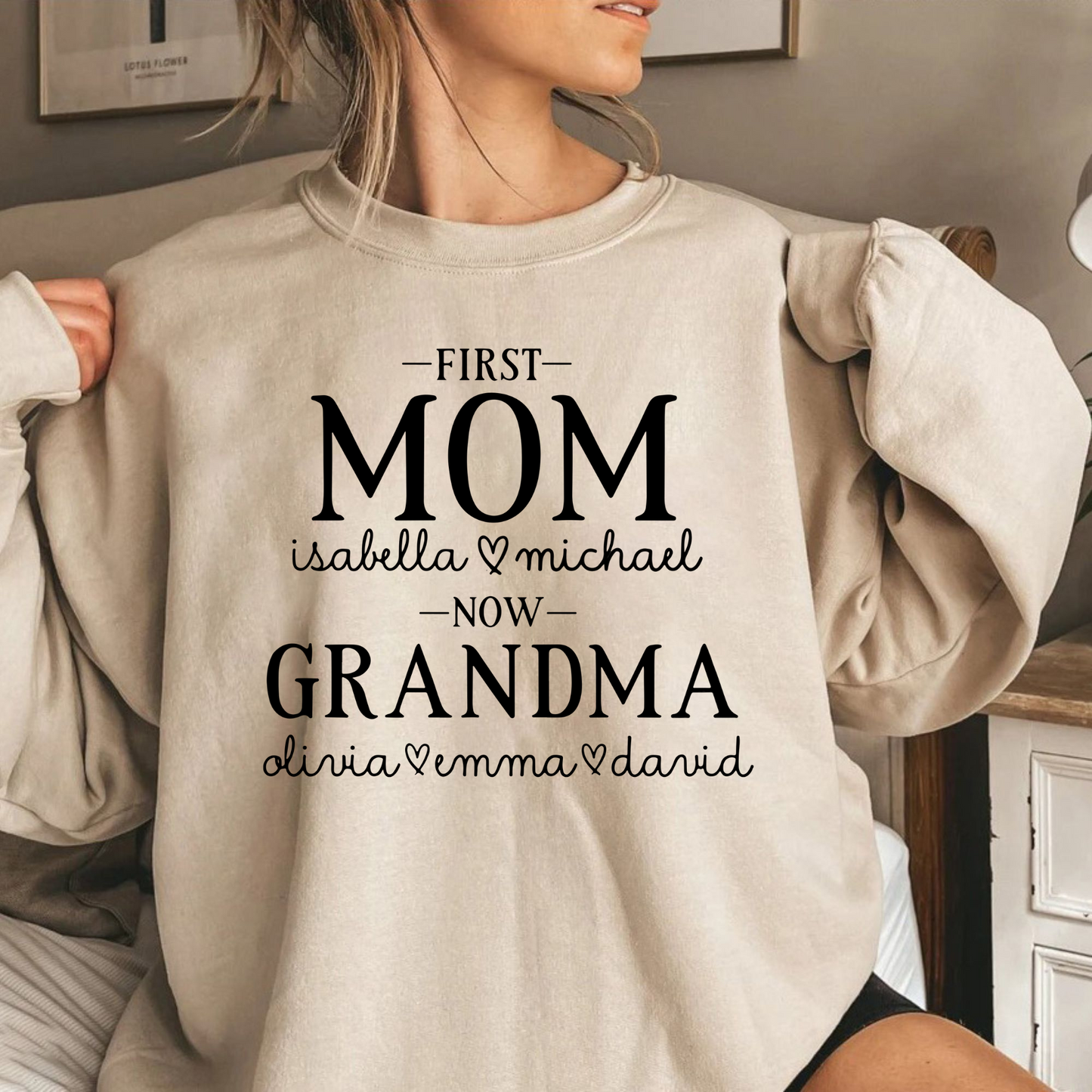 Personalisiertes Mama und Oma Shirt - Geschenk zum Muttertag