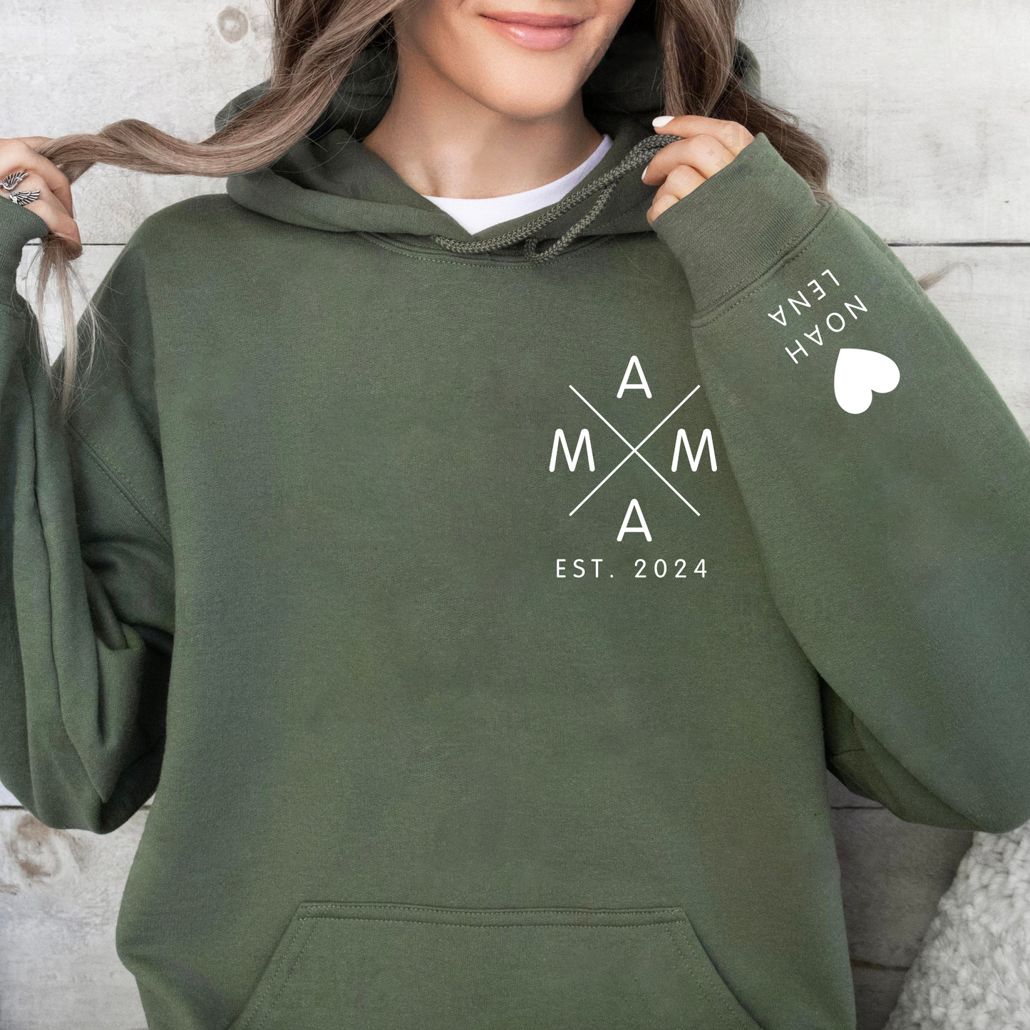 Customizable Love & Milestone Mama Tee