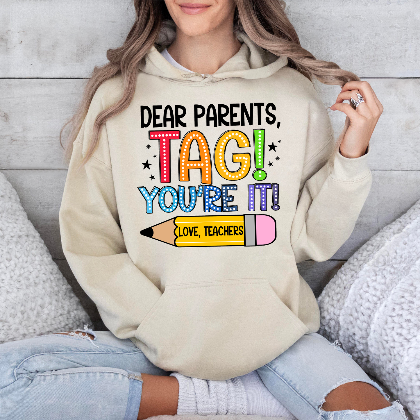 Dear Parents, Tag You’re It! - Celebratory End-of-School Gift
